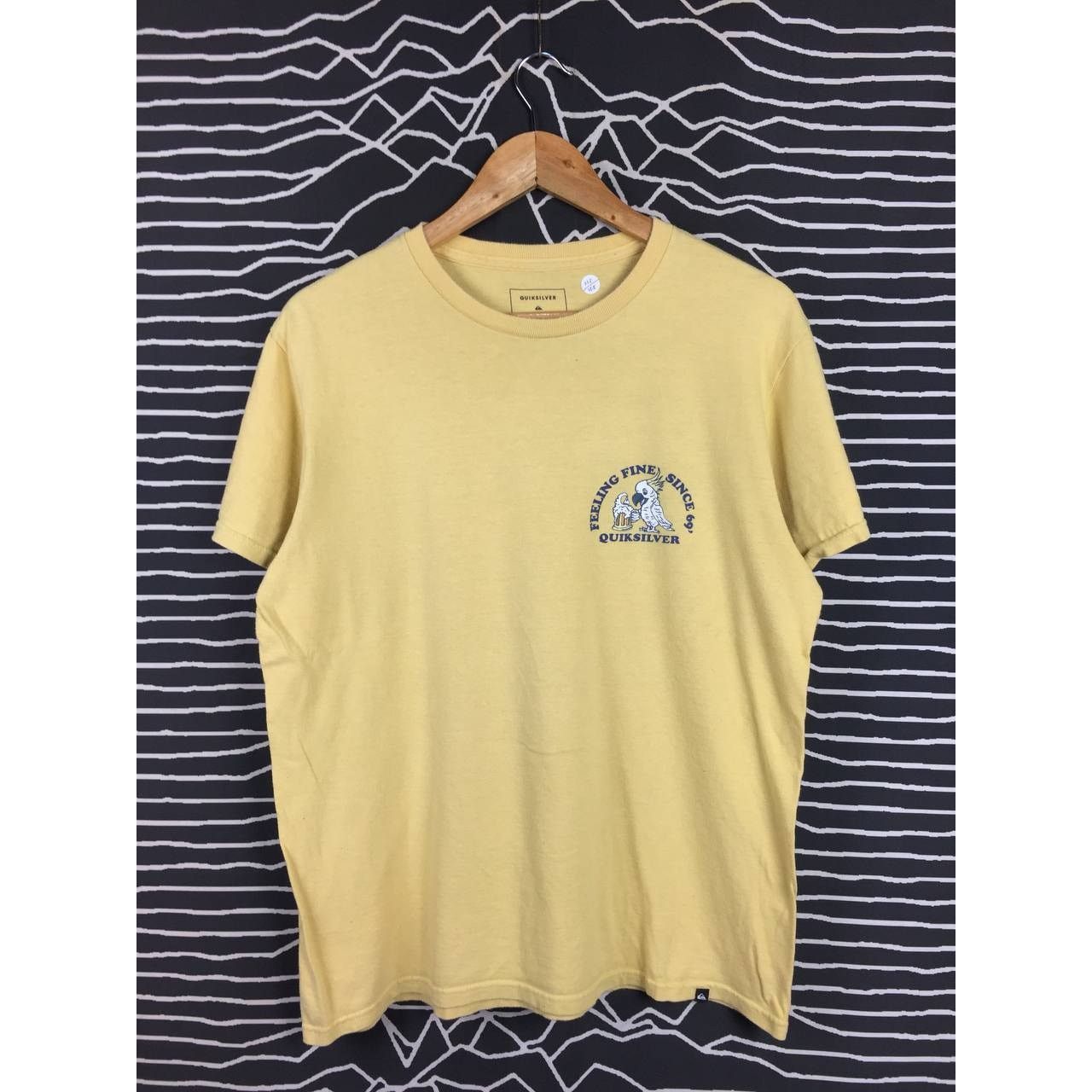 Quiksilver Quiksilver Feeling Fine Since 69' Skate Surfing Tee Size US M / EU 48-50 / 2 - 5 Thumbnail