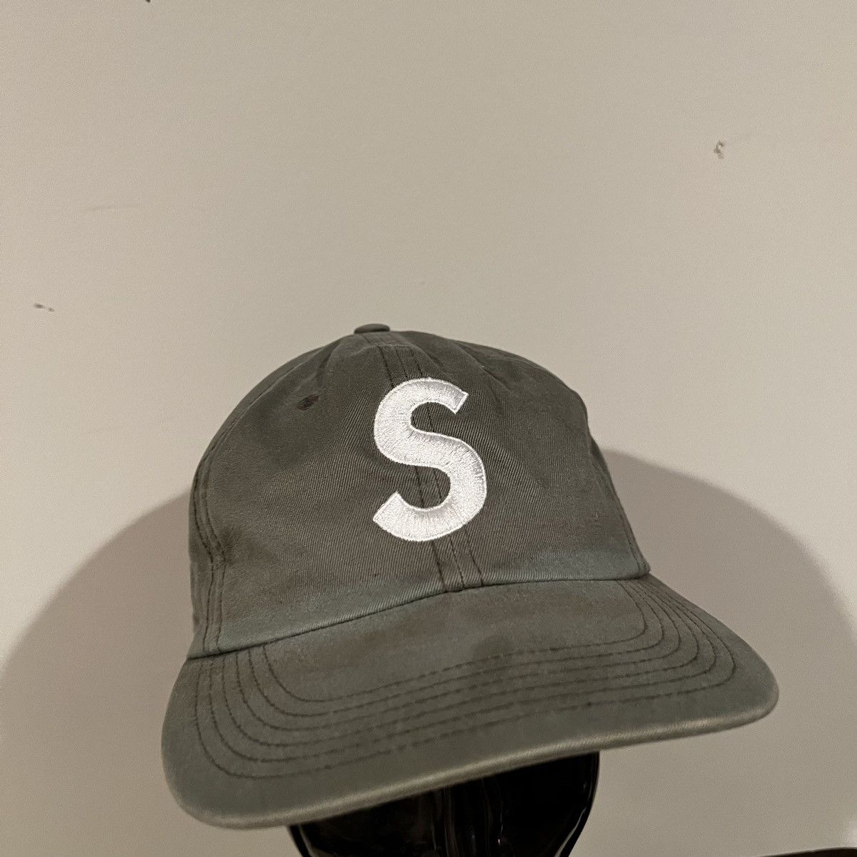 Supreme Supreme Og Olive S Logo hat Size ONE SIZE - 14 Thumbnail
