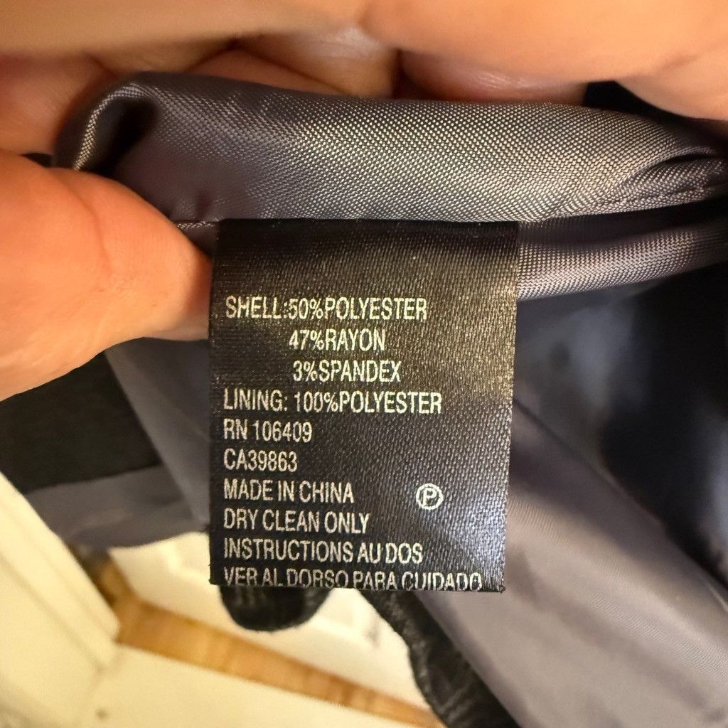Elie Tahari Women's Tahari Blazer Size 8 Gray Size M / US 6-8 / IT 42-44 - 10 Thumbnail