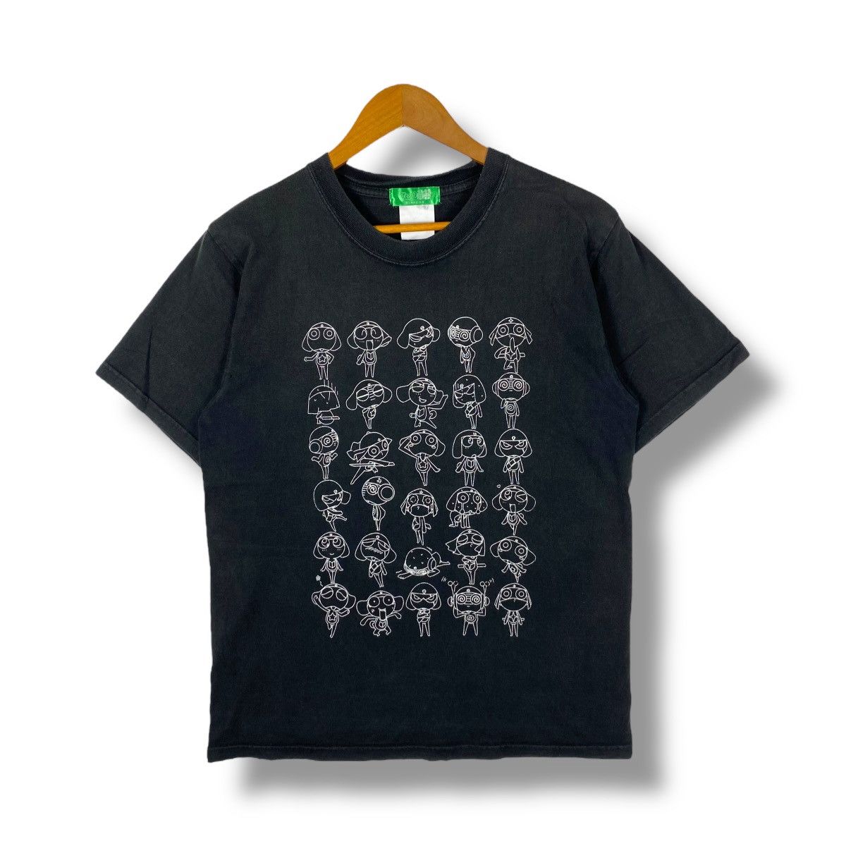Anime × Japanese Brand × Vintage Vintage SGT. FROG Keroro Gunso Anime Manga Faded Tee Shirt Size US M / EU 48-50 / 2 - 1 Thumbnail