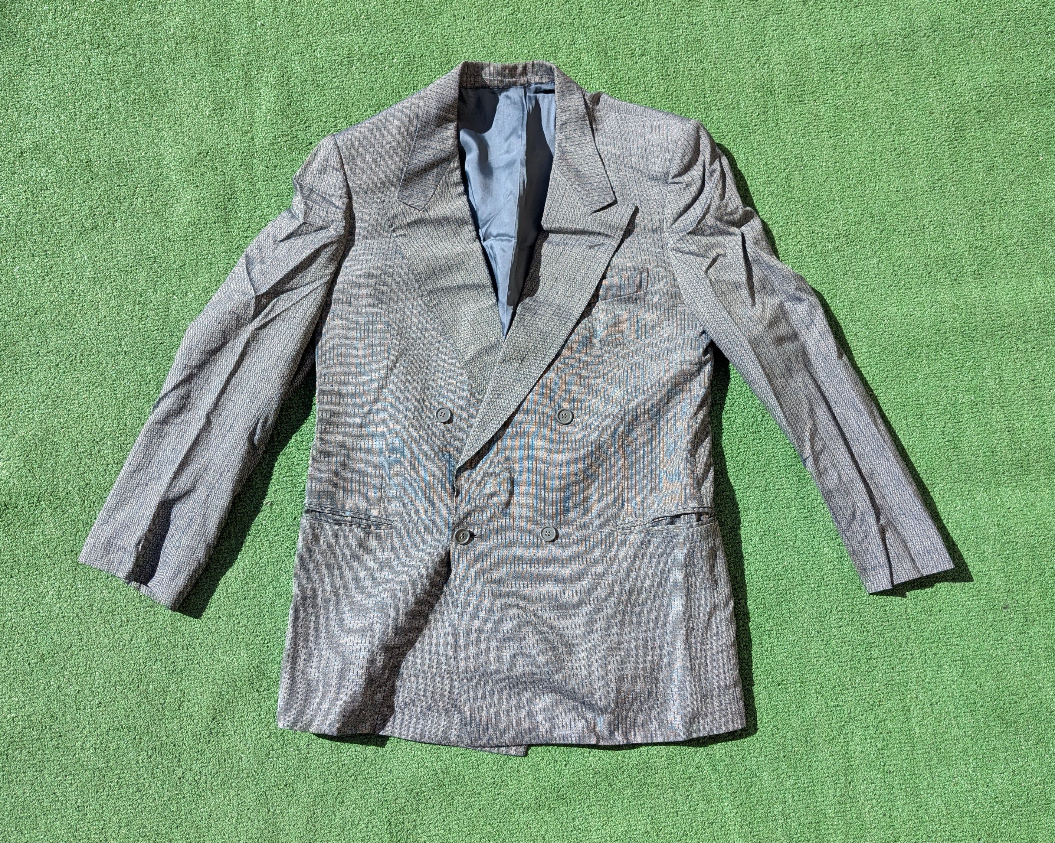 Other MISSING Cuff Button Double-Breasted 38S Mario Legna Coat Size 38S - 6 Thumbnail