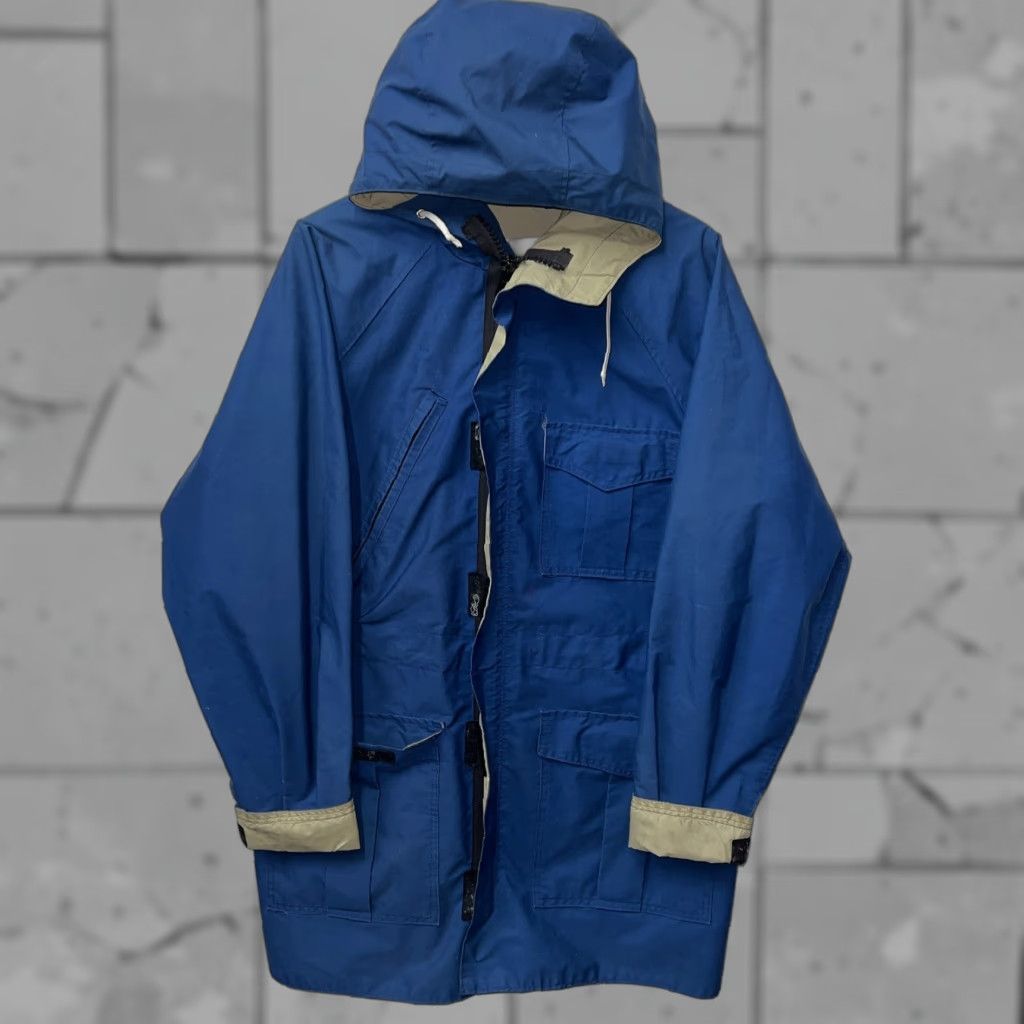 Holubar VINTAGE Holubar Mountaineering Jacket Full Zip Rain Coat Blue Mens M Size US M / EU 48-50 / 2 - 1 Thumbnail