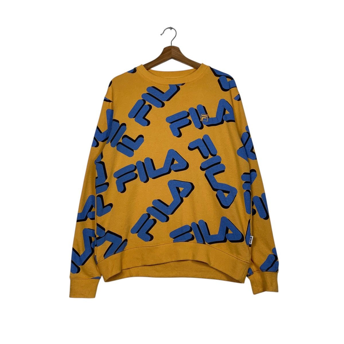 Fila Fila Fullprint Crewneck Sweatshirt Size US M / EU 48-50 / 2 - 1 Thumbnail