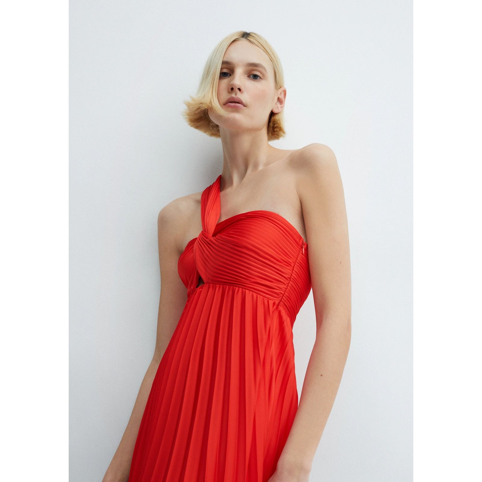 Mango RARE!!! MANGO Front Knot Maxi Dress NWT (US 6, EUR M) Size L / US 10 / IT 46 - 19 Thumbnail
