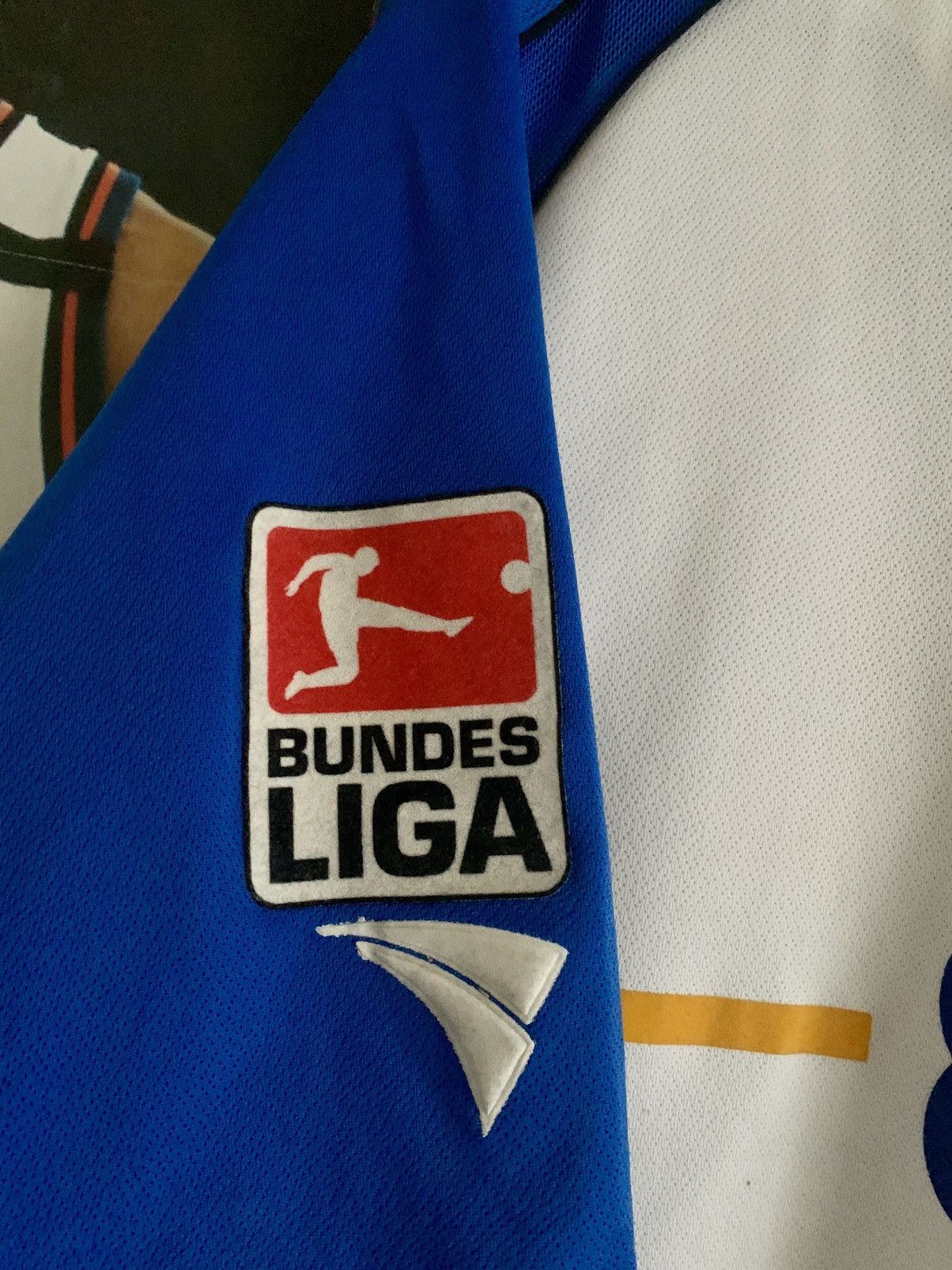 Vintage 2004/2005 Karlsruher SC #10 Ioannis Masmanidis Match Jersey Size US M / EU 48-50 / 2 - 3 Thumbnail