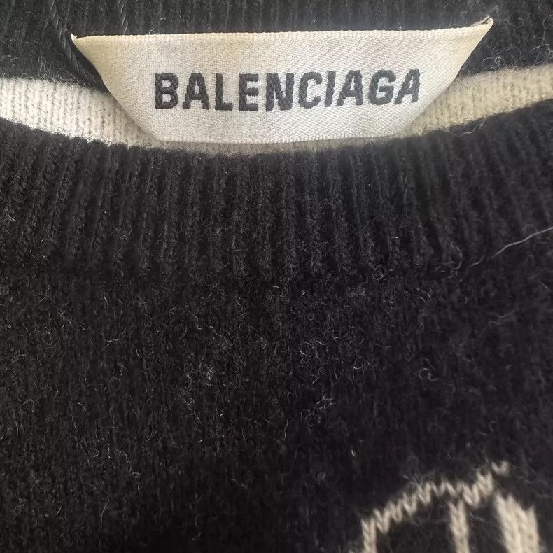 Balenciaga Balenciaga SS21 Full Print Signature Bullet Screen logo Rou Size US S / EU 44-46 / 1 - 6 Thumbnail