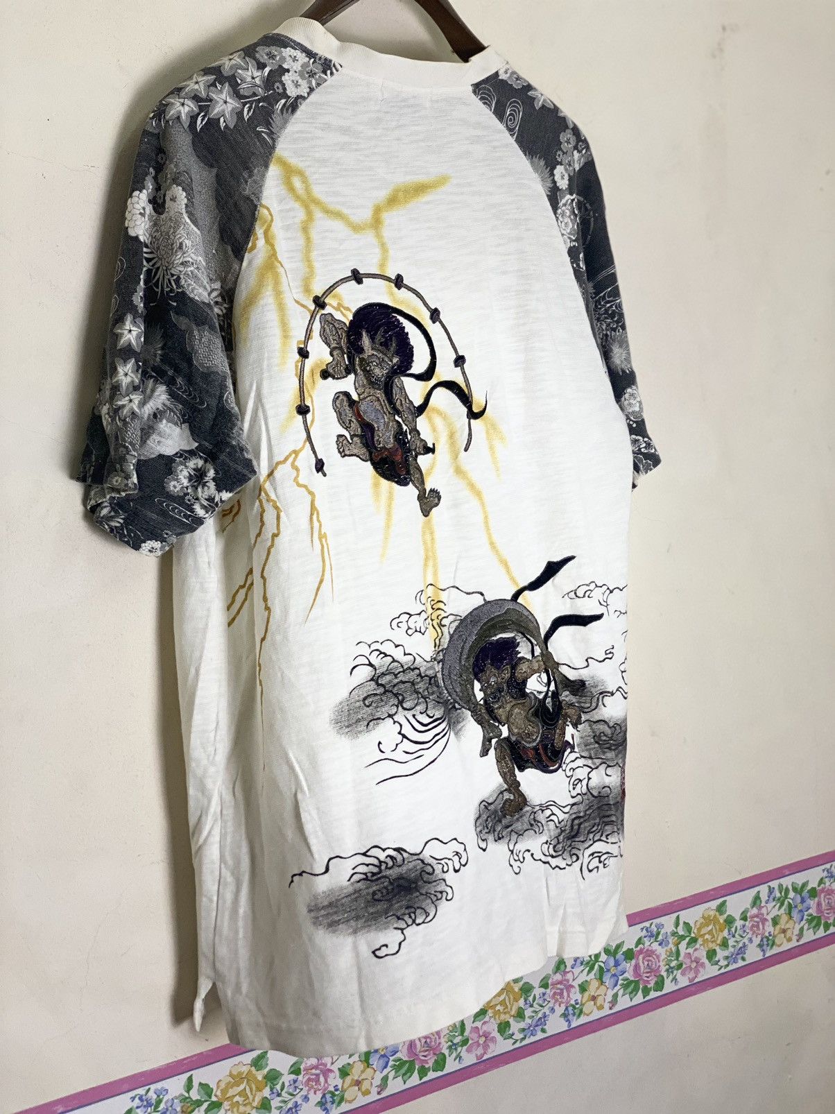 If Six Was Nine × Japanese Brand Japanese Brand Kara Kuri Triple Pocket Tee Size US XL / EU 56 / 4 - 2 Thumbnail