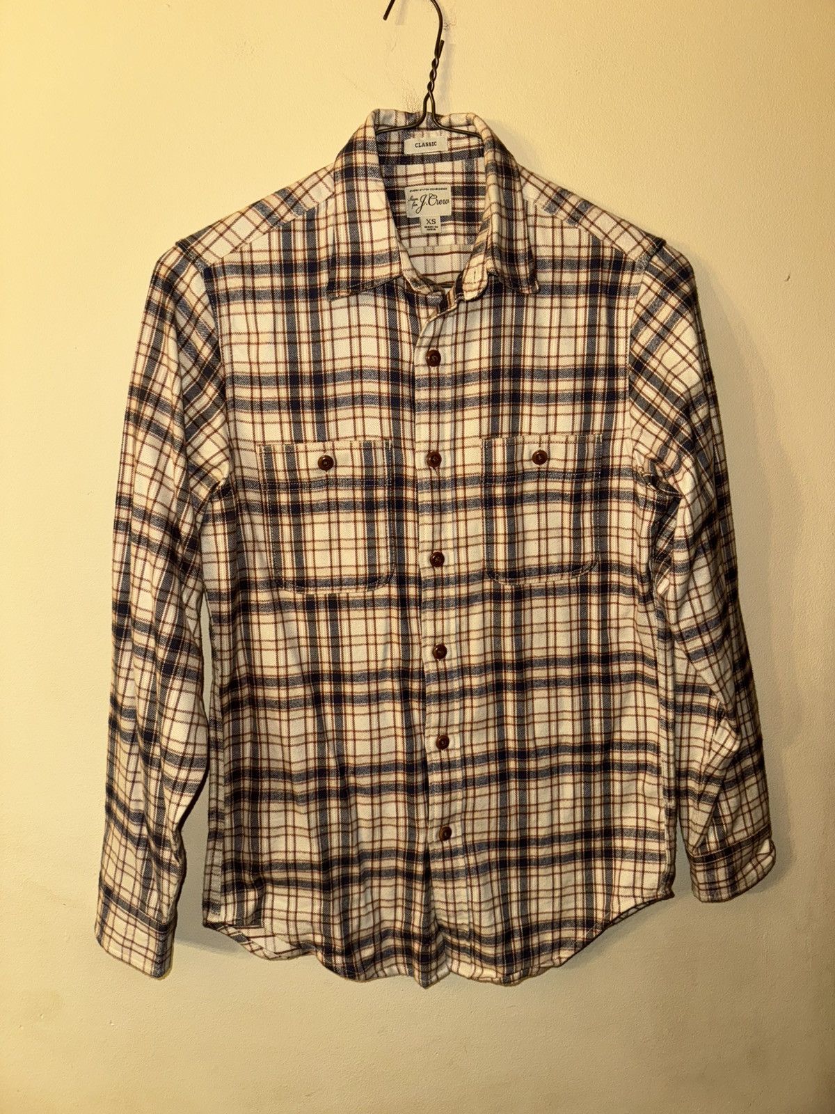 J.Crew J Crew Men’s Classic-fit Flannel, X-Small Size US XS / EU 42 / 0 - 1 Thumbnail