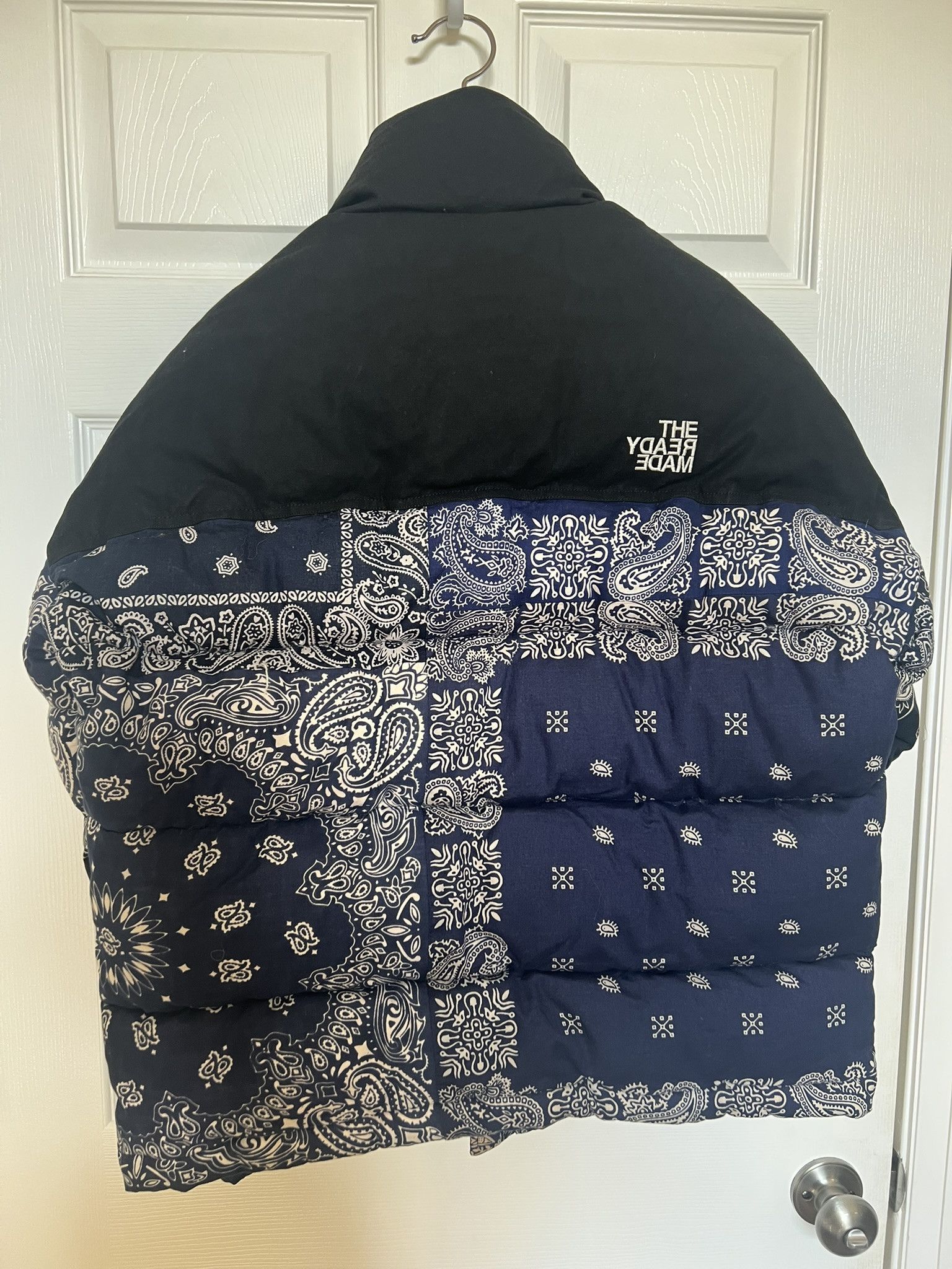 READYMADE ReadyMade Blue Bandana Paisley Puffer Jacket sz 0 Size US XS / EU 42 / 0 - 5 Thumbnail