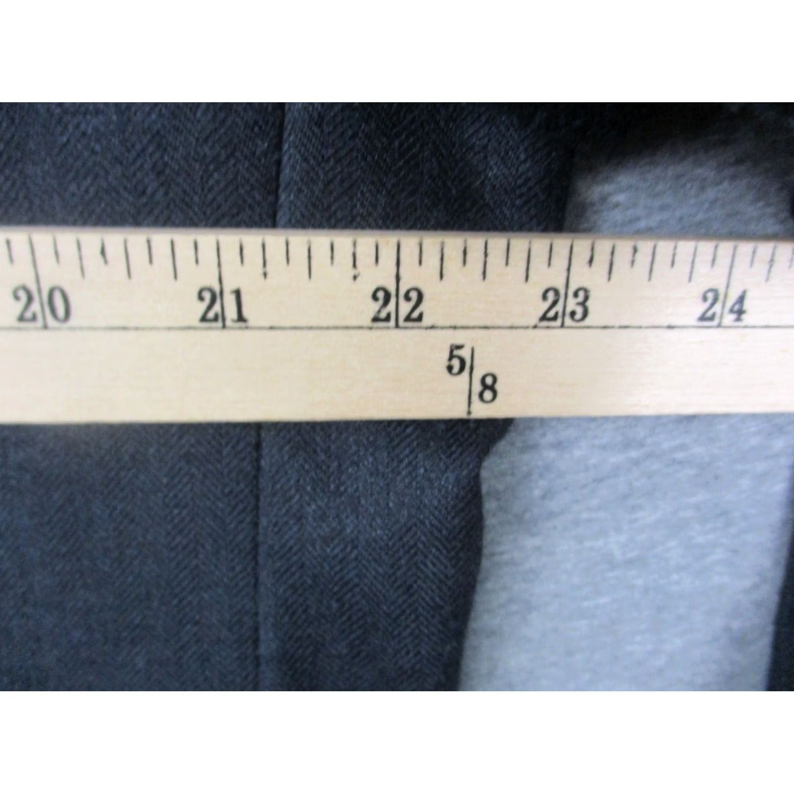 Ralph Lauren VINTAGE Ralph Lauren Blue Label Blazer 44R Dark Gray Silk Wool Double Vented Men Blazer Size 44R - 7 Thumbnail