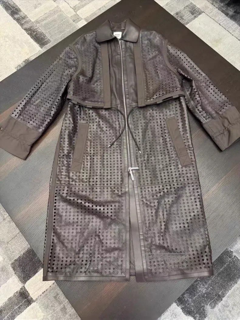 Hermes Hermes Leather coat Size XS / US 0-2 / IT 36-38 - 1 Thumbnail