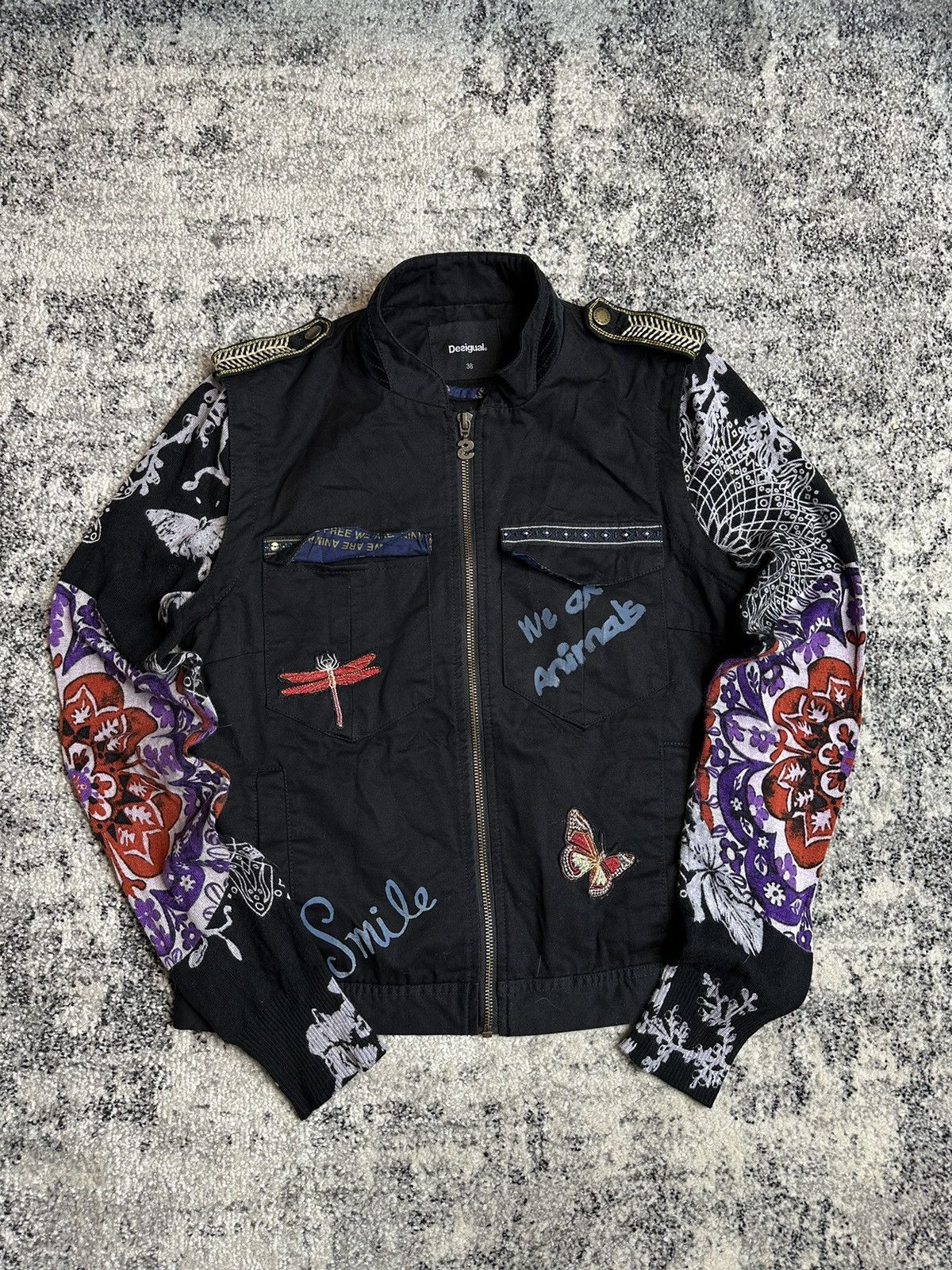 Desigual Desigual Streetwear Vintage Rare Y2K Size S / US 4 / IT 40 - 1 Thumbnail