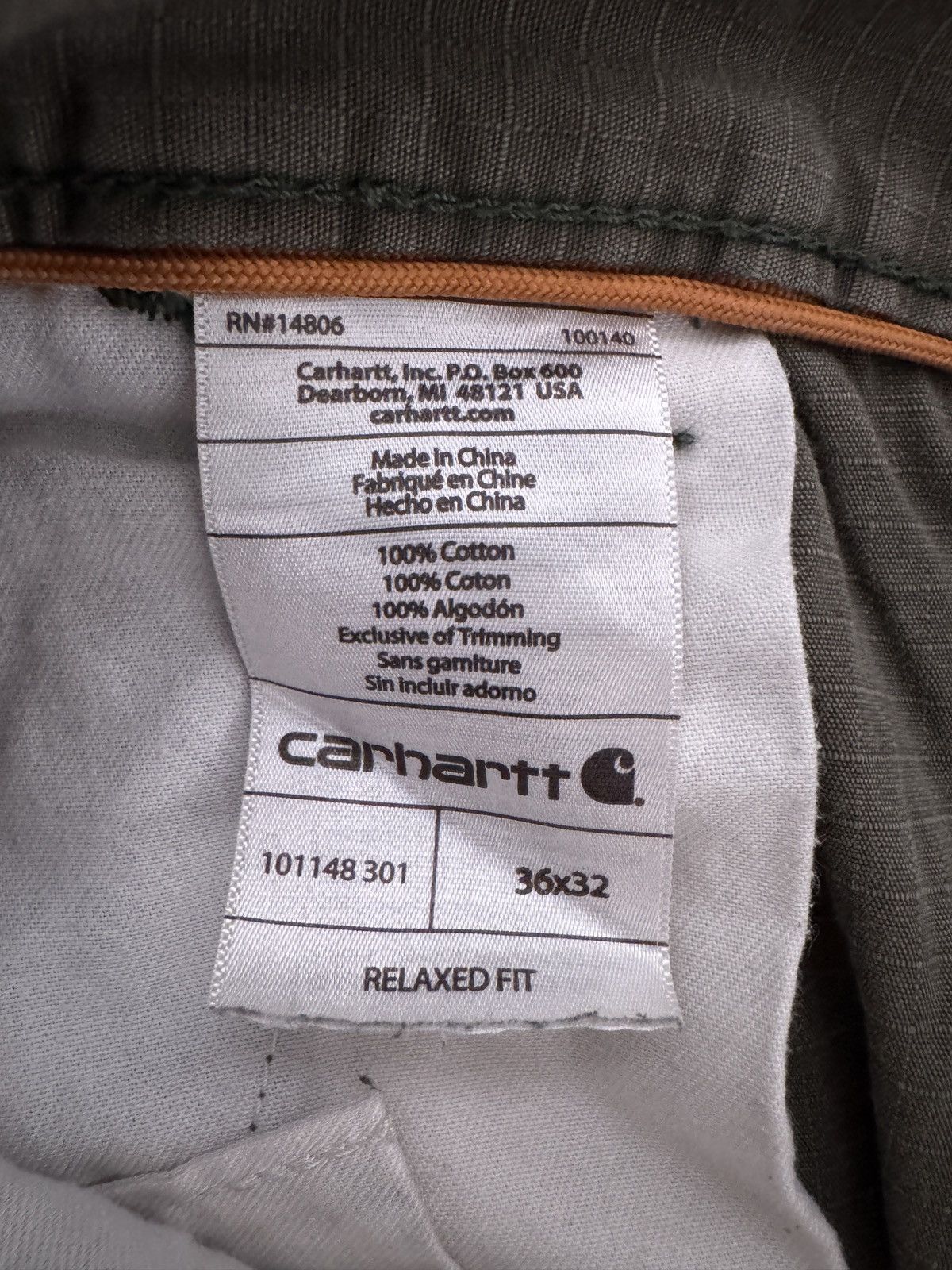 Carhartt rare vintage carhartt special cargos Size US 36 / EU 52 - 3 Thumbnail