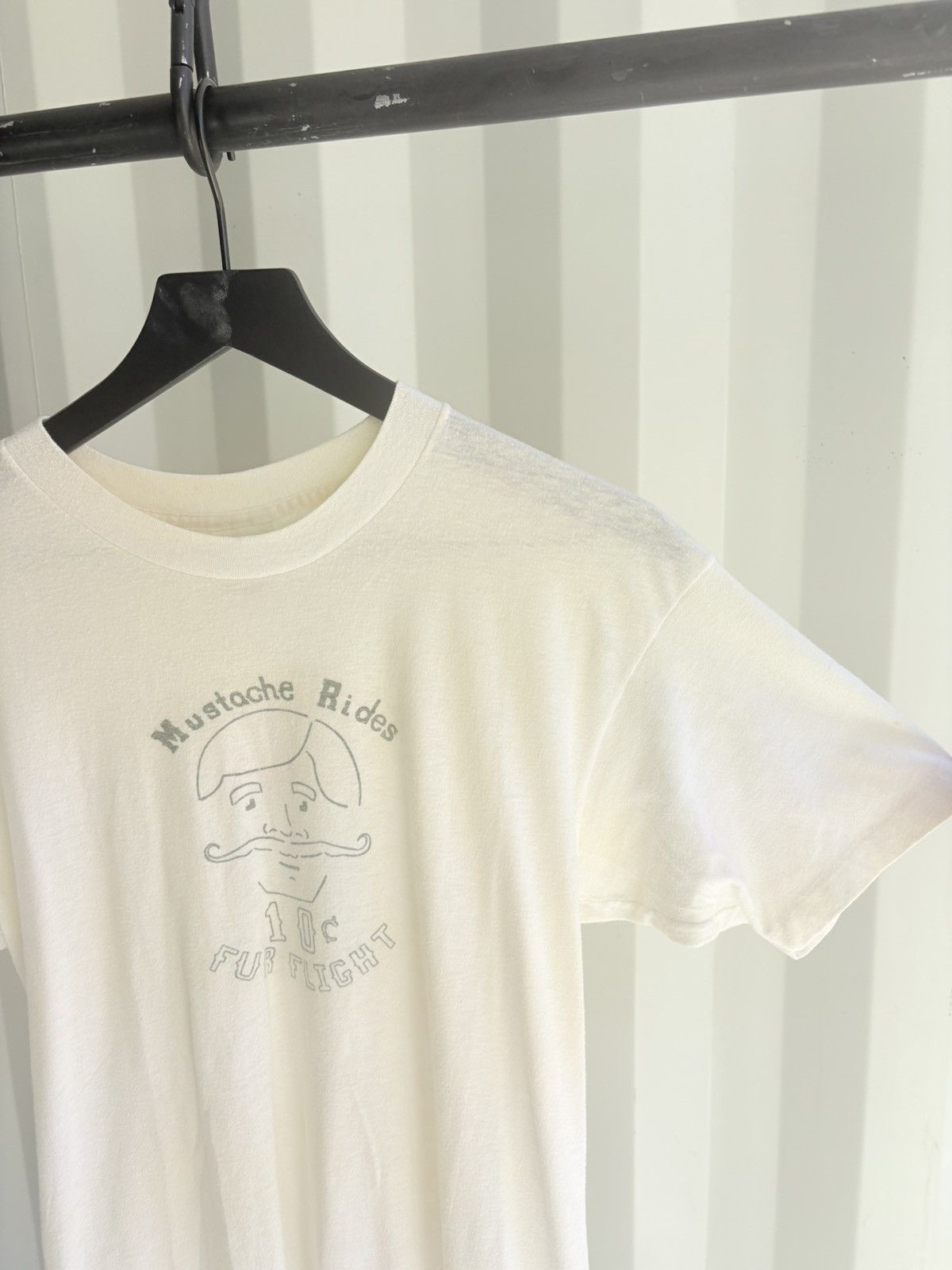 Vintage Thrashed Mustache Distressed Faded ERD Grunge Paper thin Size US M / EU 48-50 / 2 - 3 Thumbnail