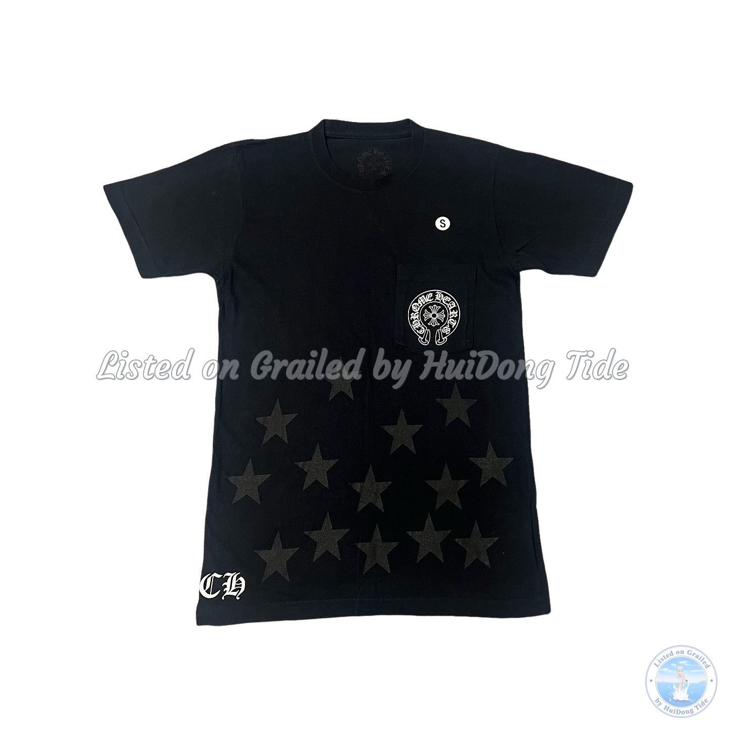 Chrome Hearts Black Pentagram 5-Star T-shirt | Grailed