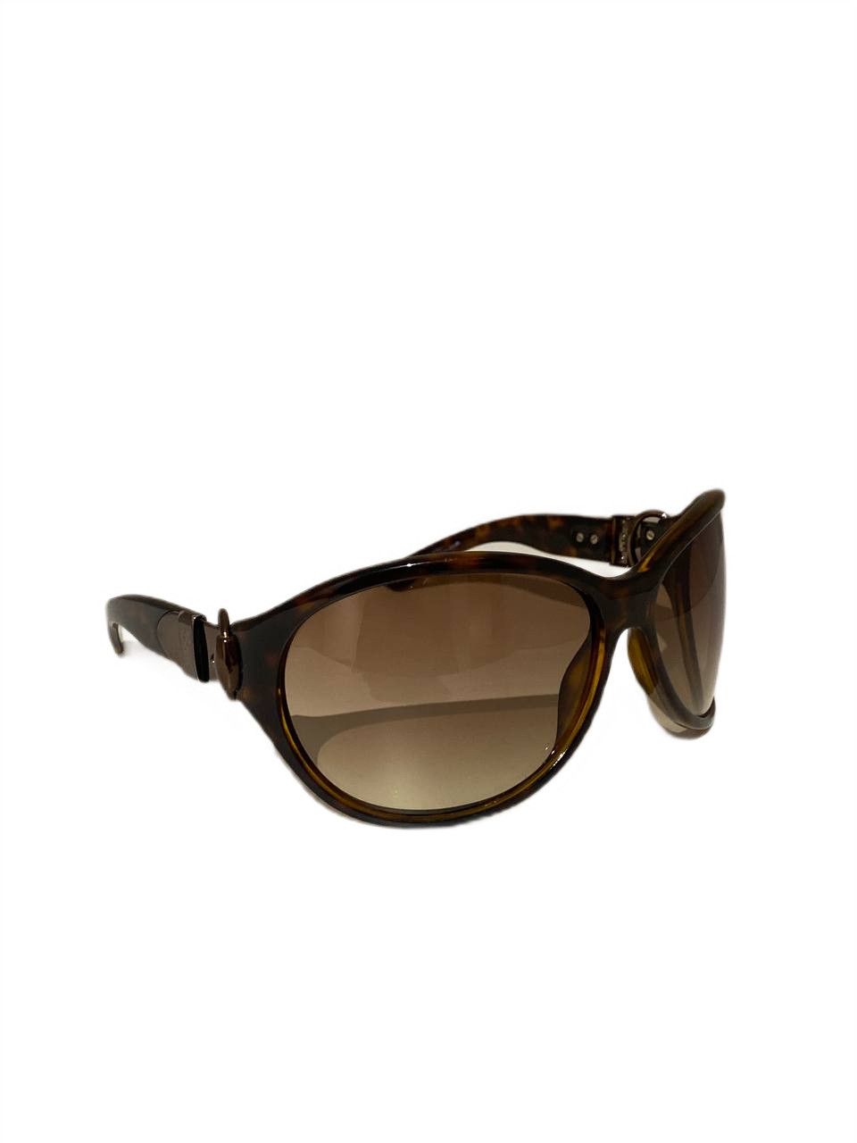 Gucci Gucci GG Buckle Logo Oval Oversized Sunglasses Y2K Vintage Size ONE SIZE - 1 Thumbnail