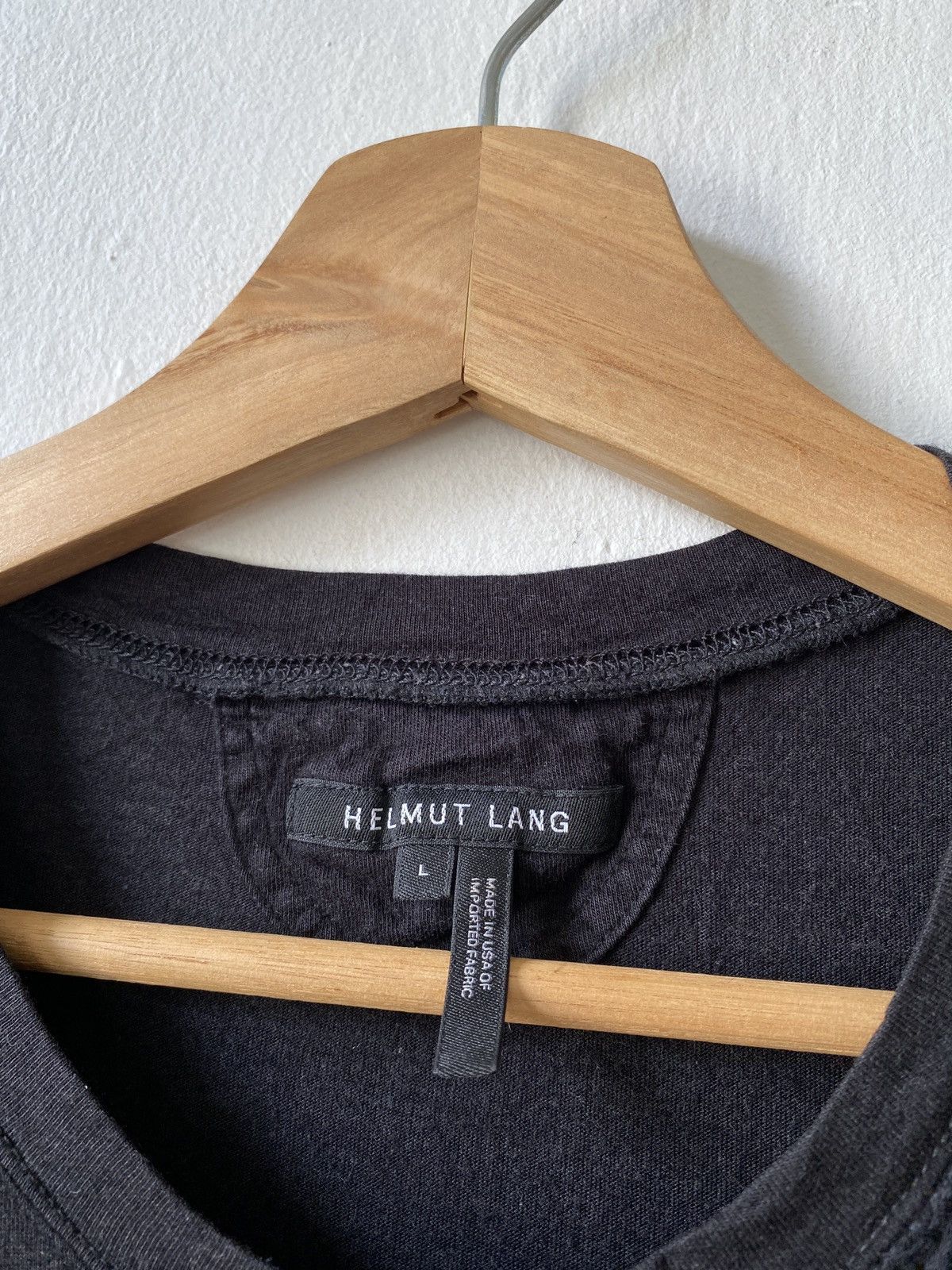 Helmut Lang Helmut Lang Mesh Combo Tee Size US L / EU 52-54 / 3 - 7 Thumbnail