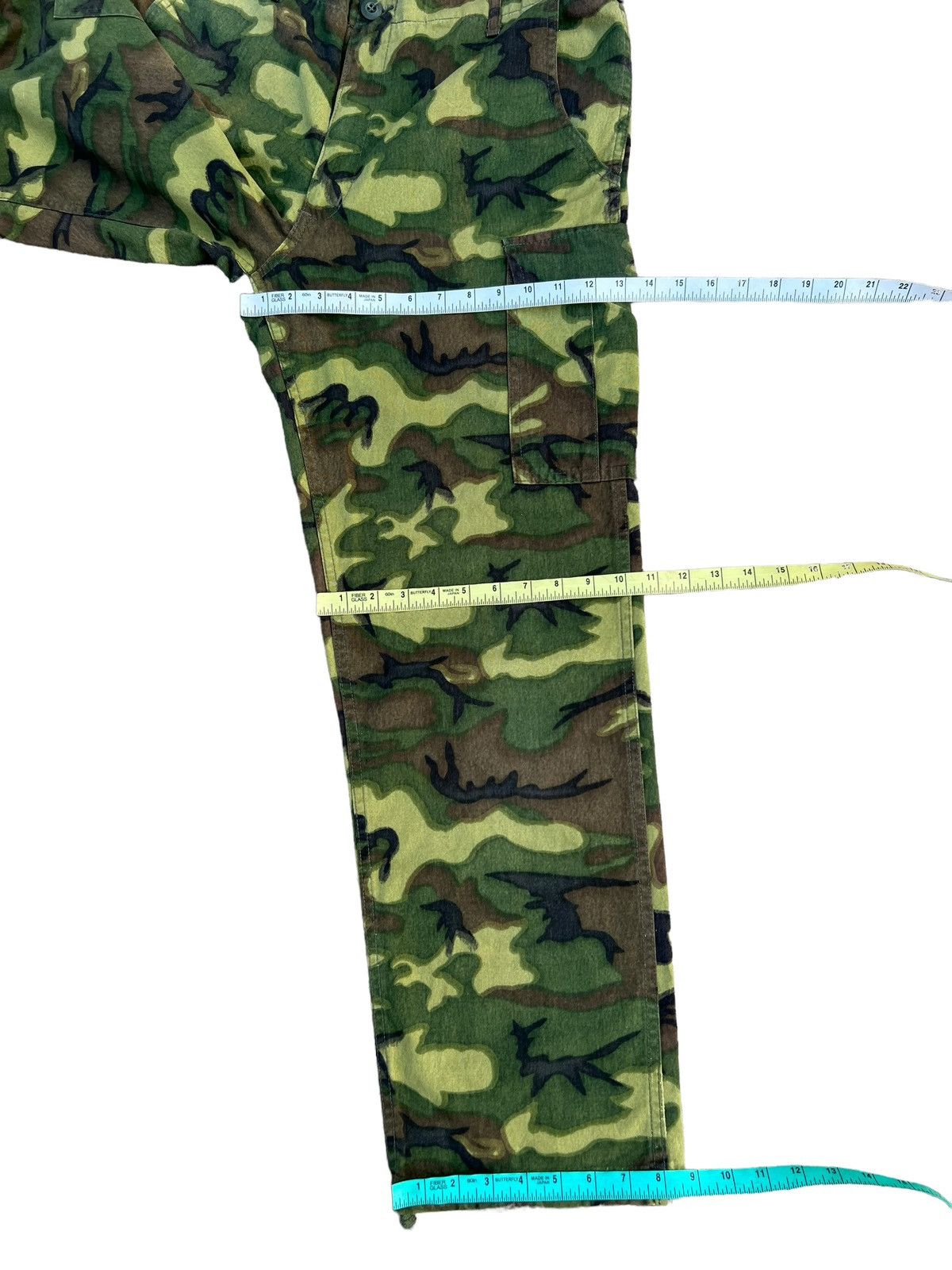 Vintage HOUSTON Japan Erdl Camo Repro Vietnam War Military Trouser Size US 33 - 4 Thumbnail