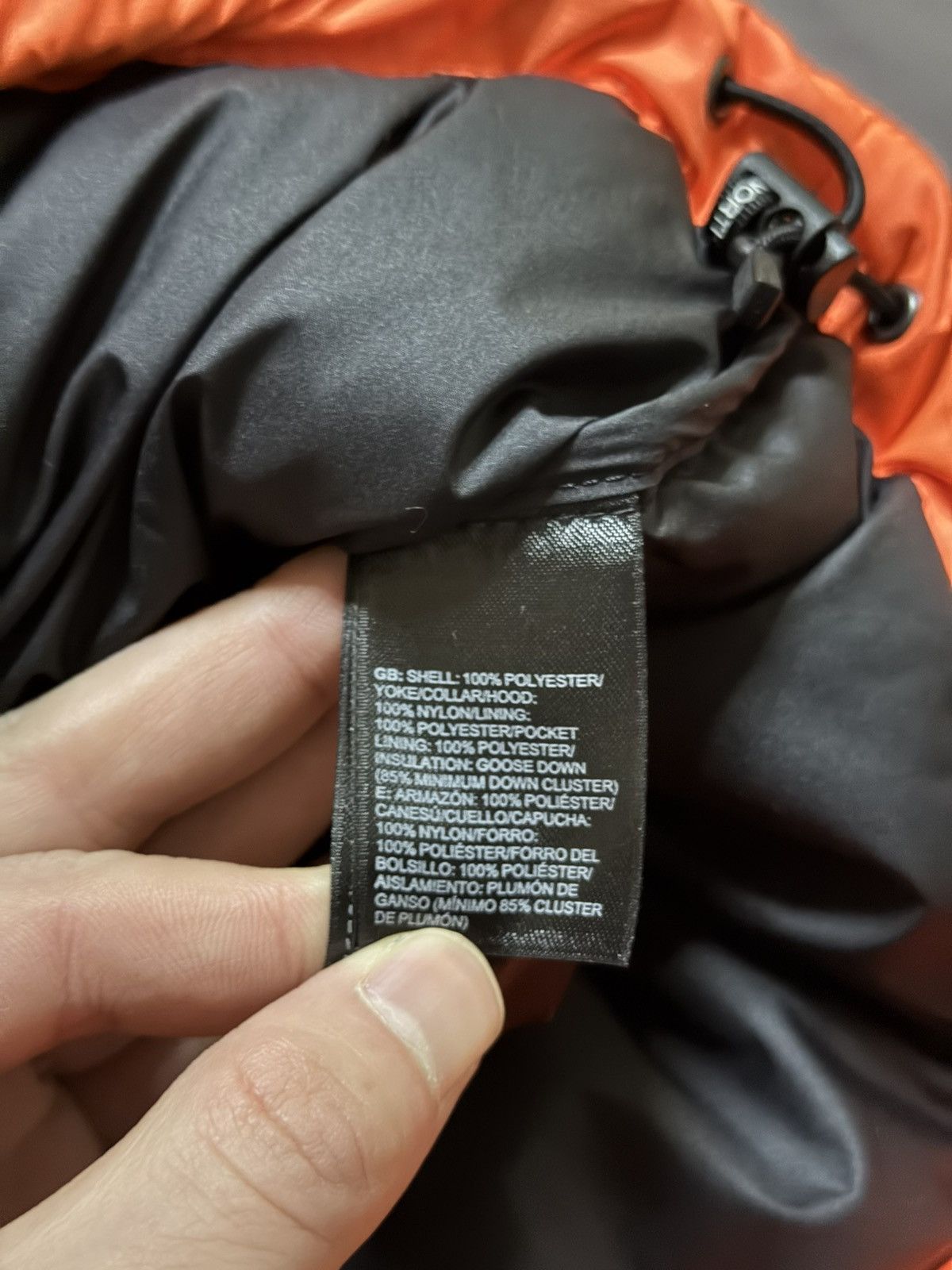 Supreme × The North Face Supreme tnf the north face orange nuptse Jacket Size US S / EU 44-46 / 1 - 6 Thumbnail