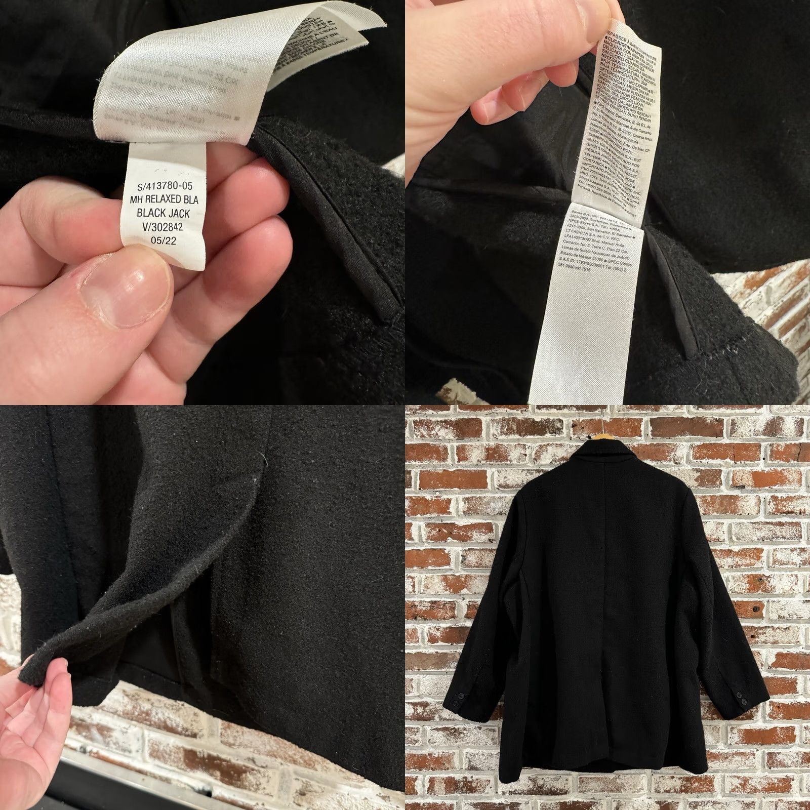 Old Navy Old Navy Oversized Blazer Women XXL Black Classic Preppy Old Money Size XXL / US 16-18 / IT 52-54 - 10 Thumbnail