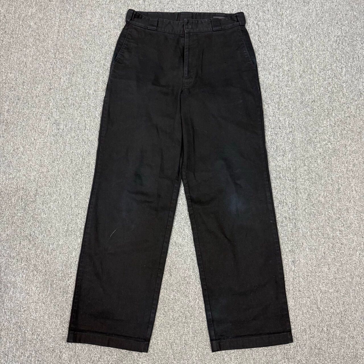 Prada Prada Black Rubber Logo Work Pants 48 Size US 32 / EU 48 - 1 Thumbnail