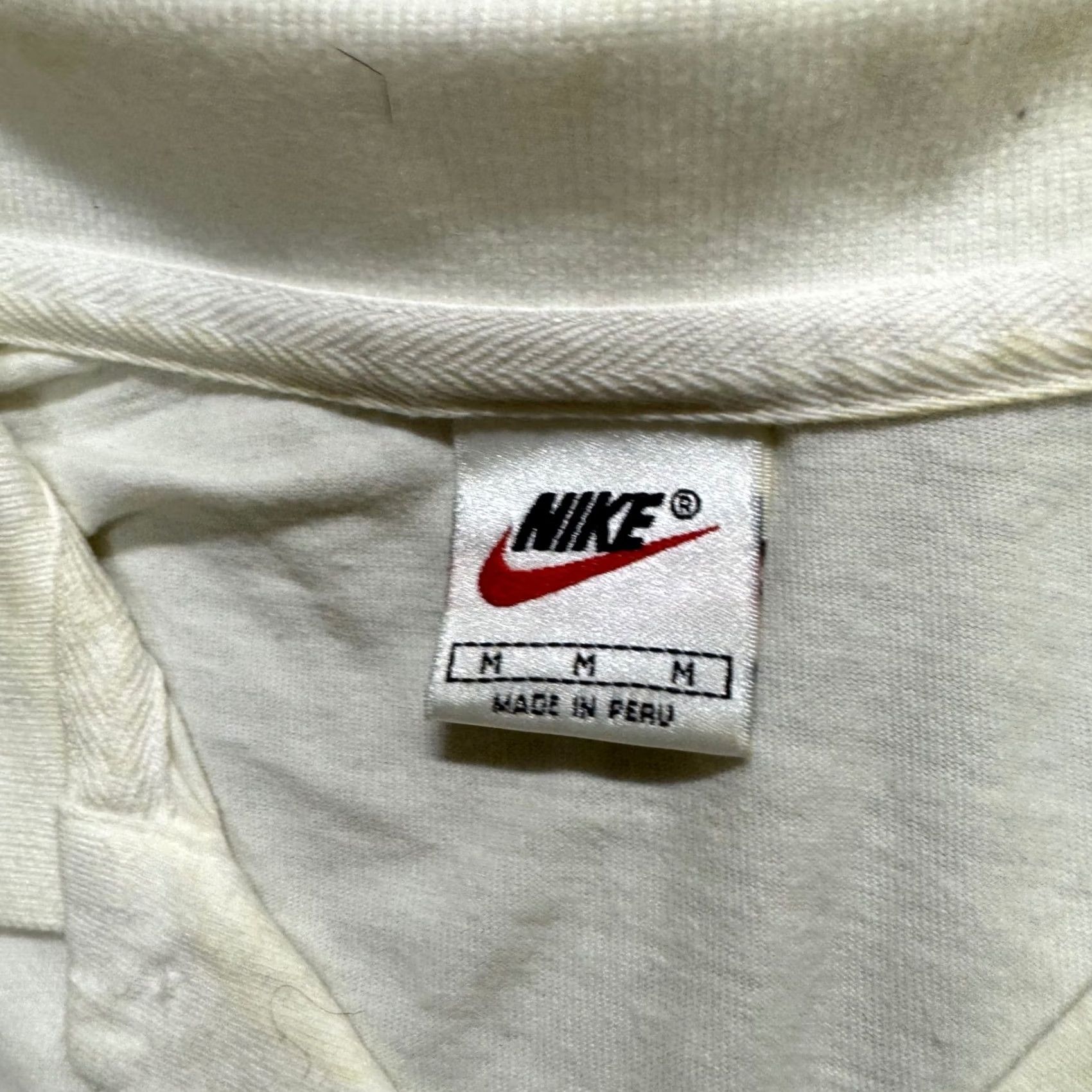 Nike VINTAGE Nike Polo Shirt Mens M White 90s Stained Tennis Golf Pullover Black Polo Shirt Mens M White 90s Stained Tennis Golf Pullover Black Size US M / EU 48-50 / 2 - 6 Thumbnail