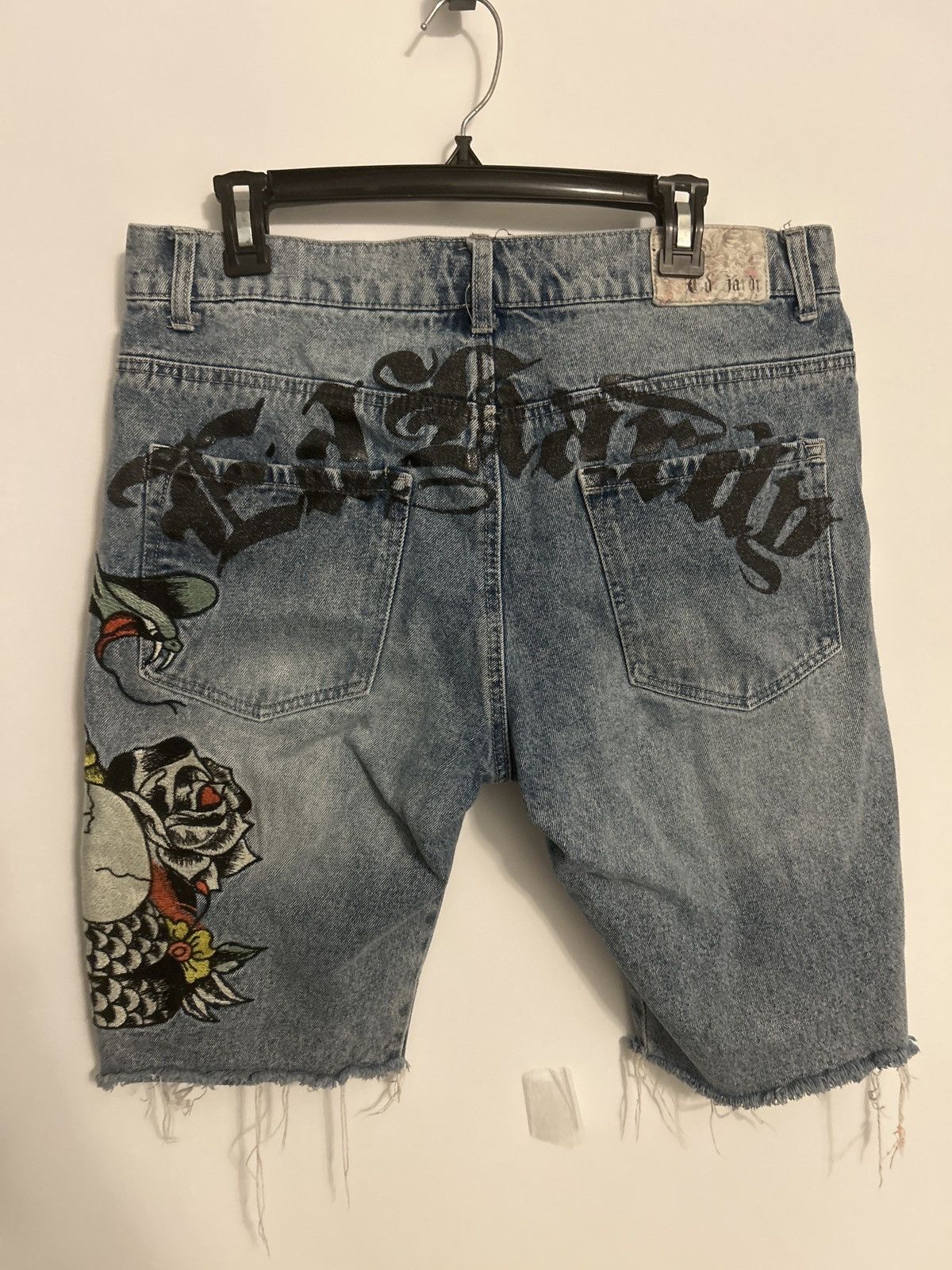 Ed Hardy Ed hardy short Denim Size US 32 / EU 48 - 1 Thumbnail