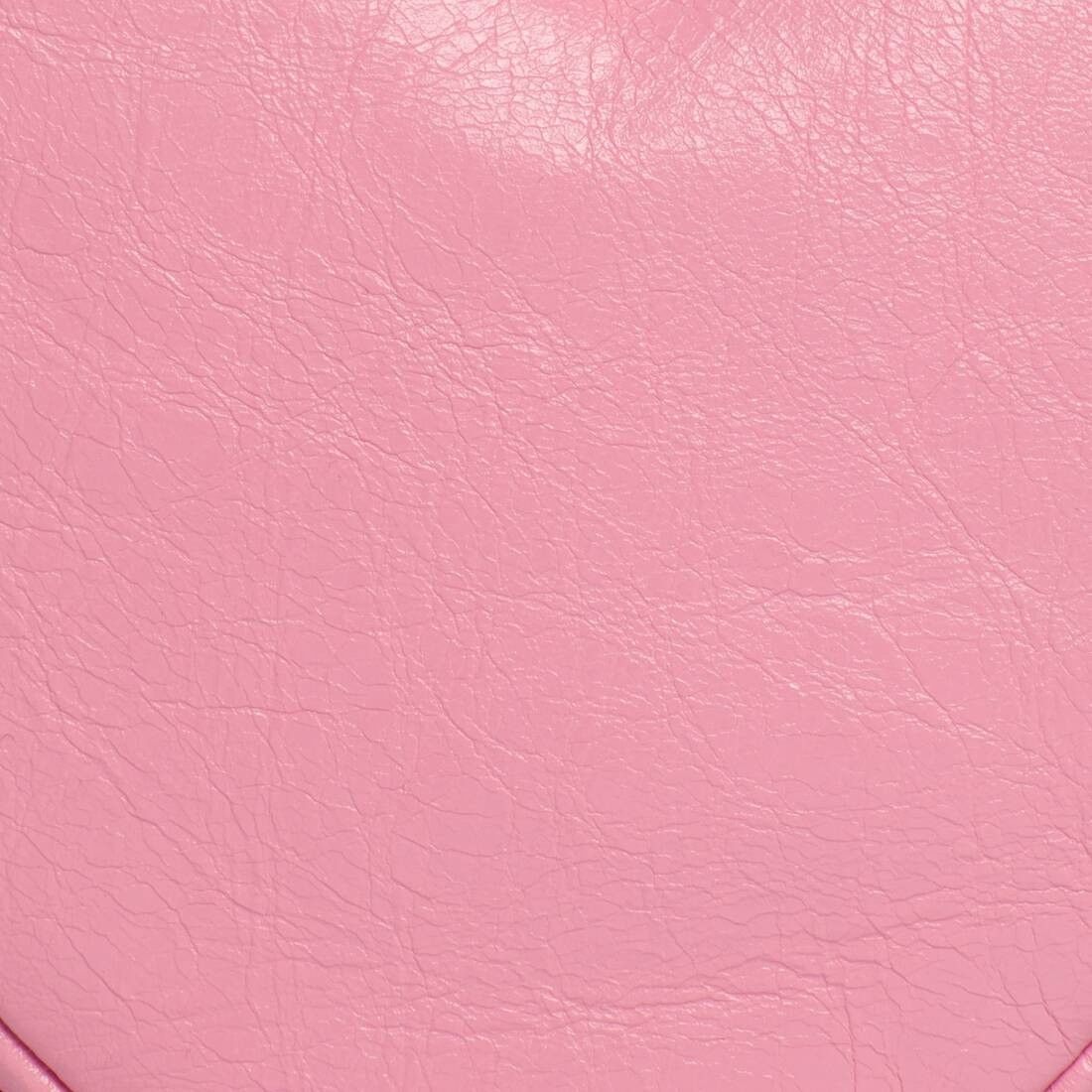 Balenciaga o1tr1nto0525 Size: OS / Le Cagole Heart Mini Bag in Pink Size ONE SIZE - 6 Thumbnail