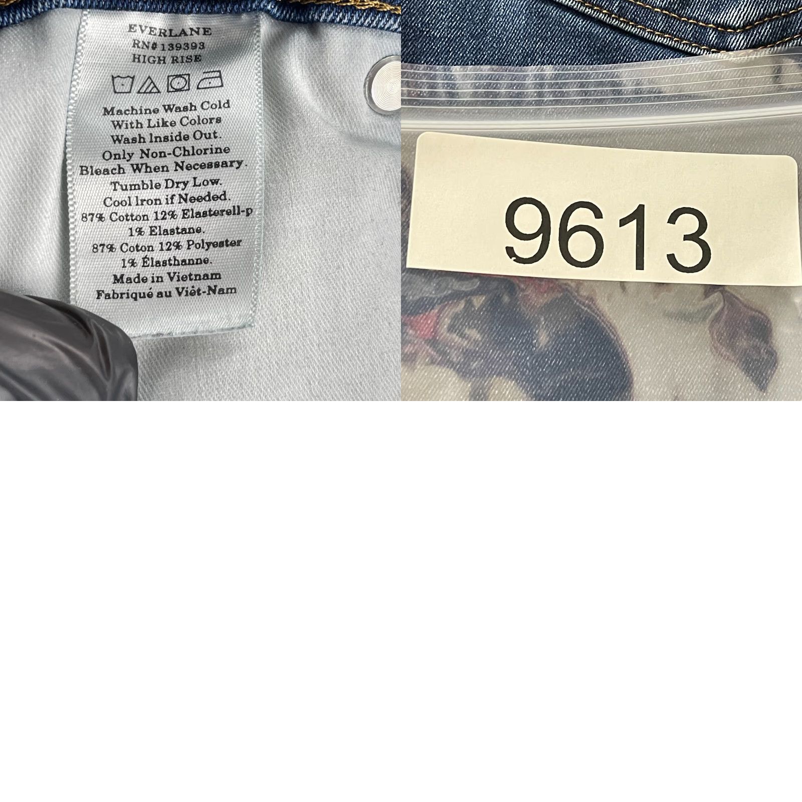 Everlane Everlane Jeans Womens Size 32 Blue Denim High-Rise Skinny Leg 5 Pocket Size 24" / US 00 / IT 34 - 10 Thumbnail