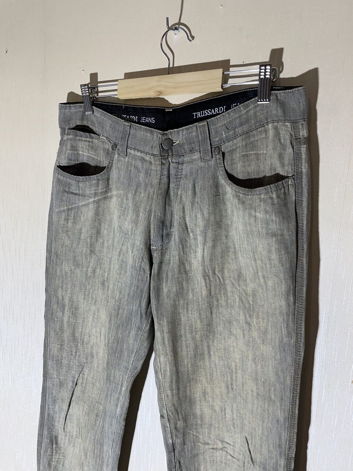 Japanese Brand × Trussardi Trussardi avant garde vintage pants Size US 32 / EU 48 - 8 Thumbnail