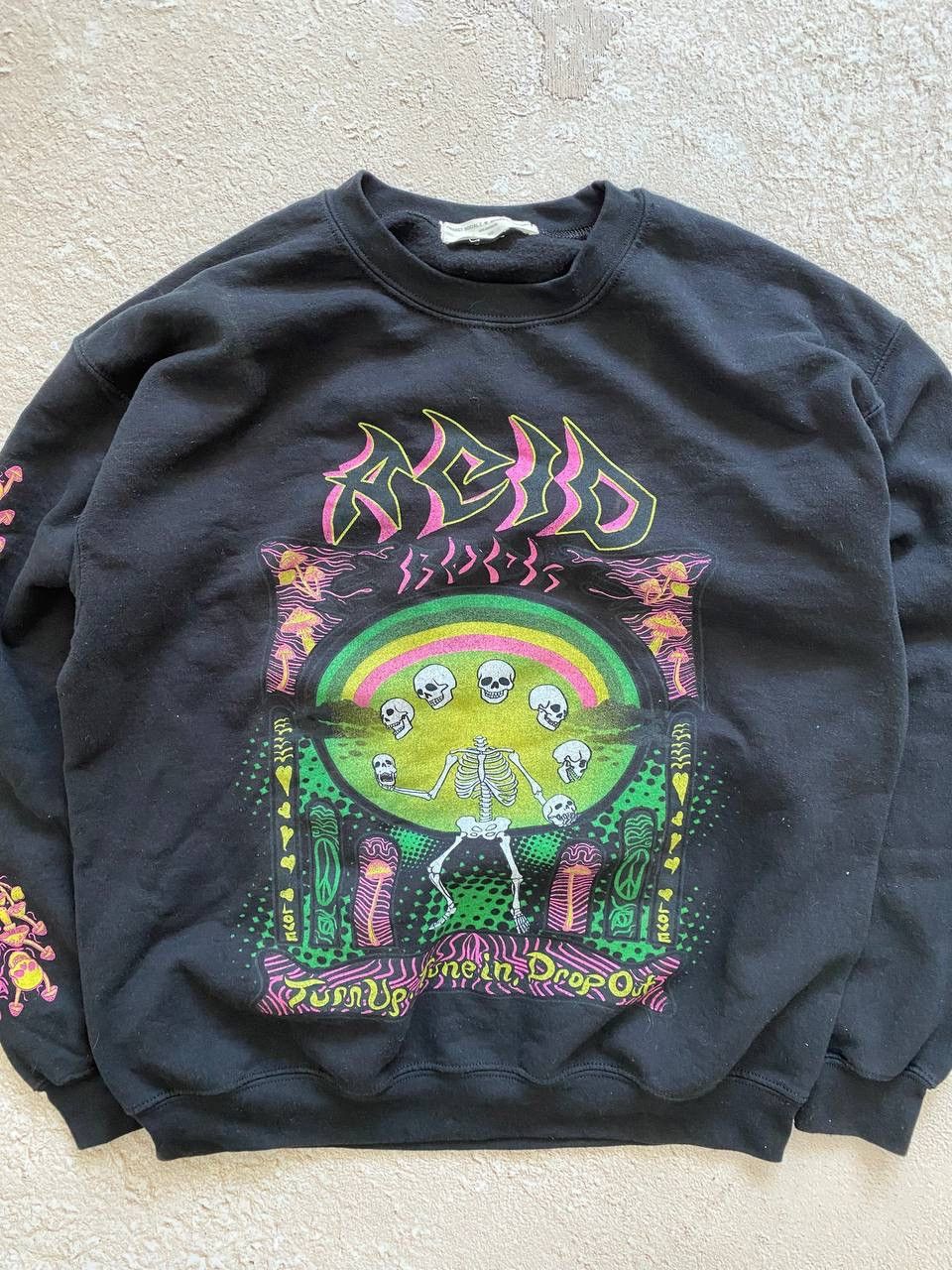 Christian Audigier × Ed Hardy × Vintage Vintage faded Ed Hardy by Christian Audigier style hoodie Size US M / EU 48-50 / 2 - 4 Thumbnail