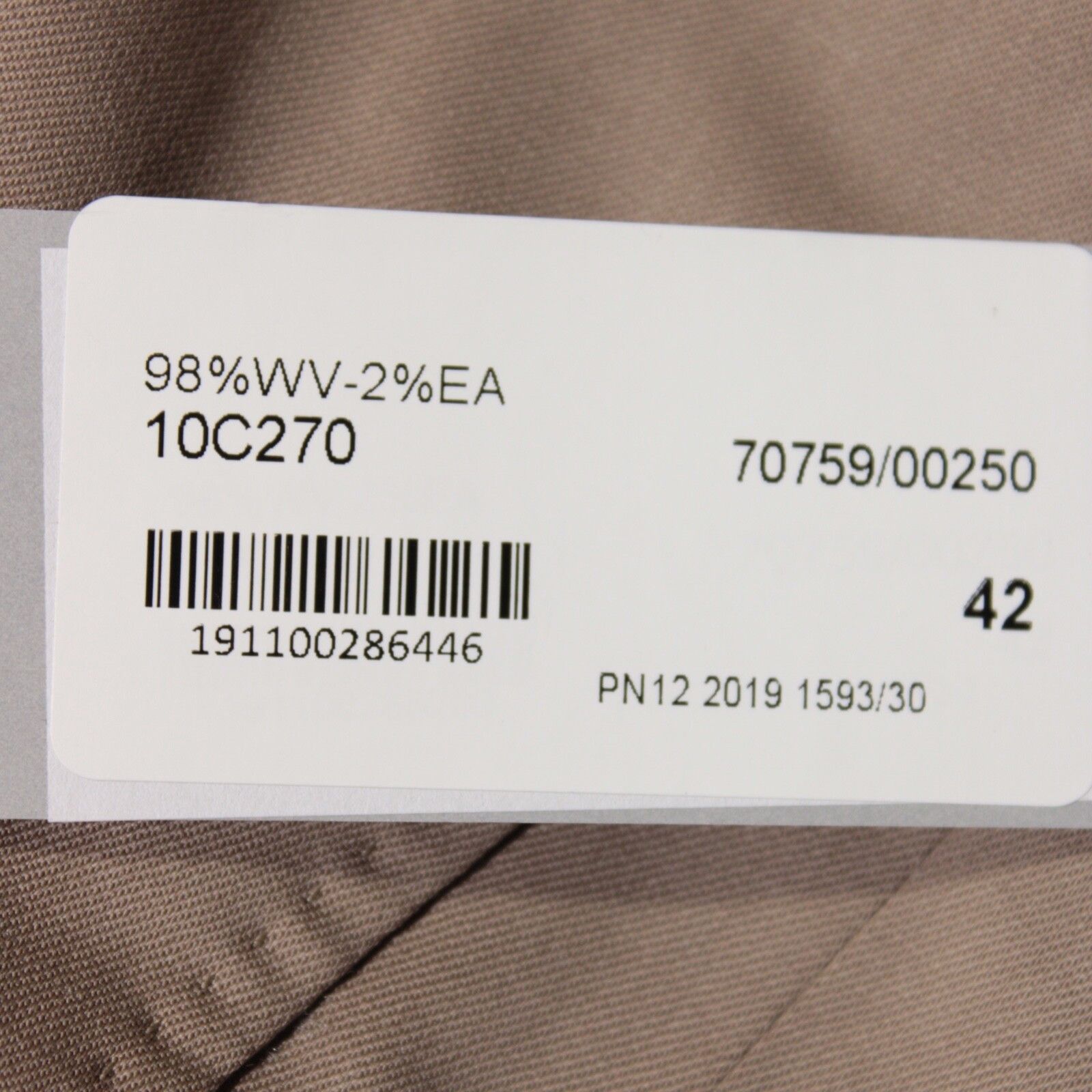 Zanella New with tags Dress Pants Size 42 US In Beige