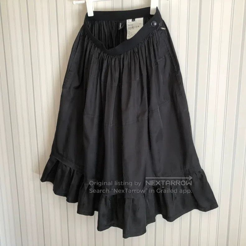 Comme des Garcons Comme Des Garcons size S Pinched skirt tail thick glossy b Size 23" - 4 Thumbnail