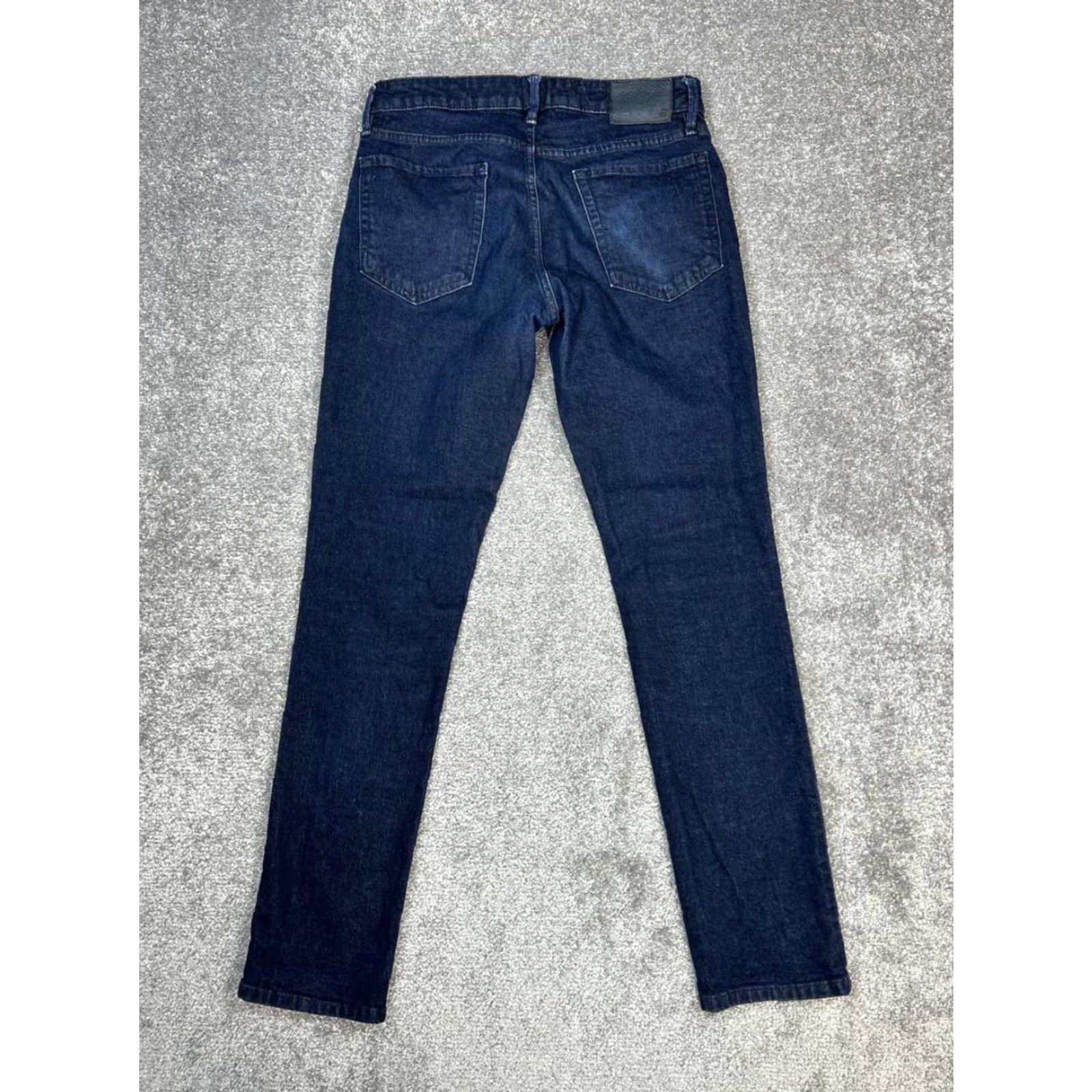 Bonobos Bonobos Jeans Mens 31 Blue Denim Cotton Low Rise Tailored Fit Straight Leg 30x31 Size US 31 - 2 Thumbnail