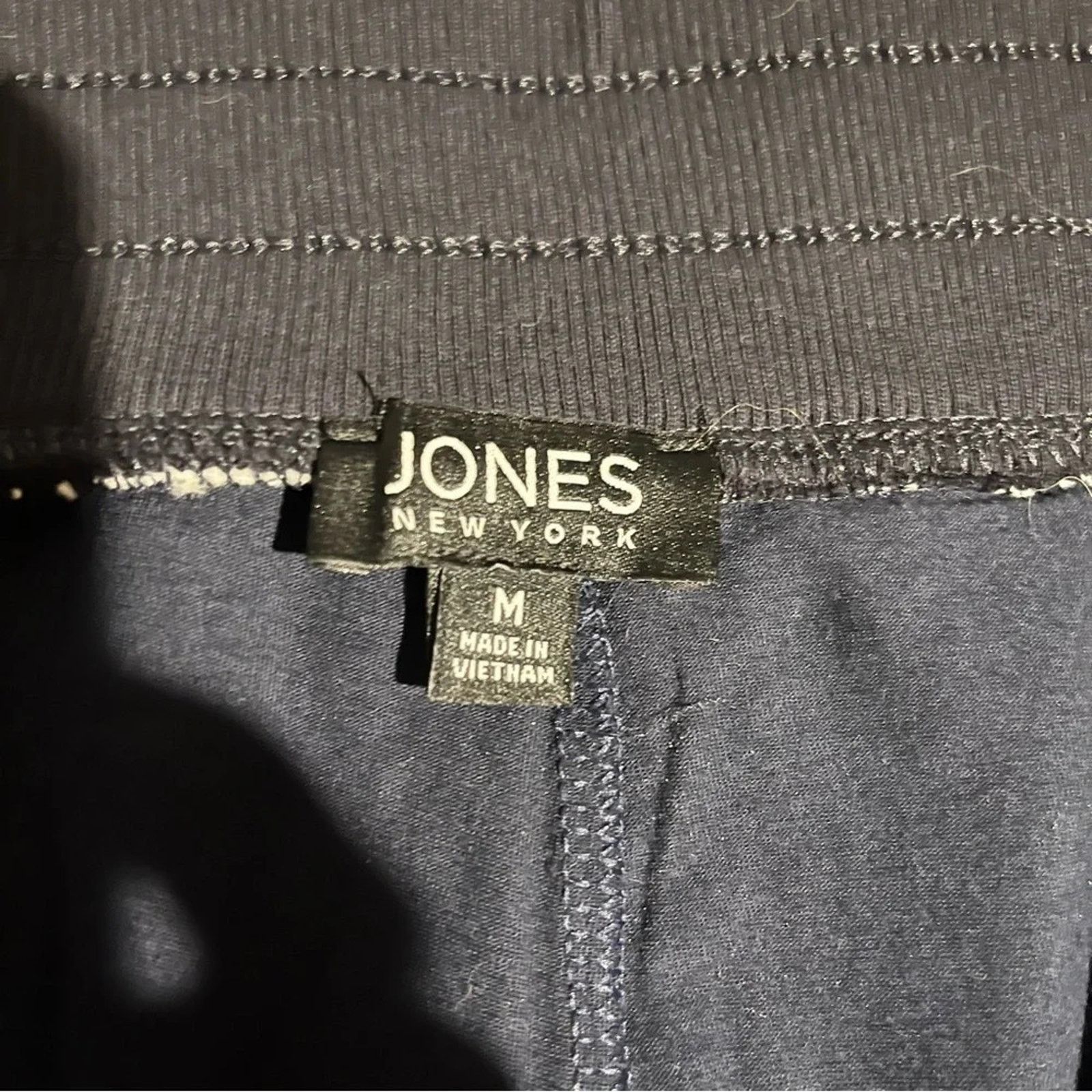 Jones New York Jones New York Drawstring Waist Striped Mini Skort Size 28" / US 6 / IT 42 - 5 Thumbnail