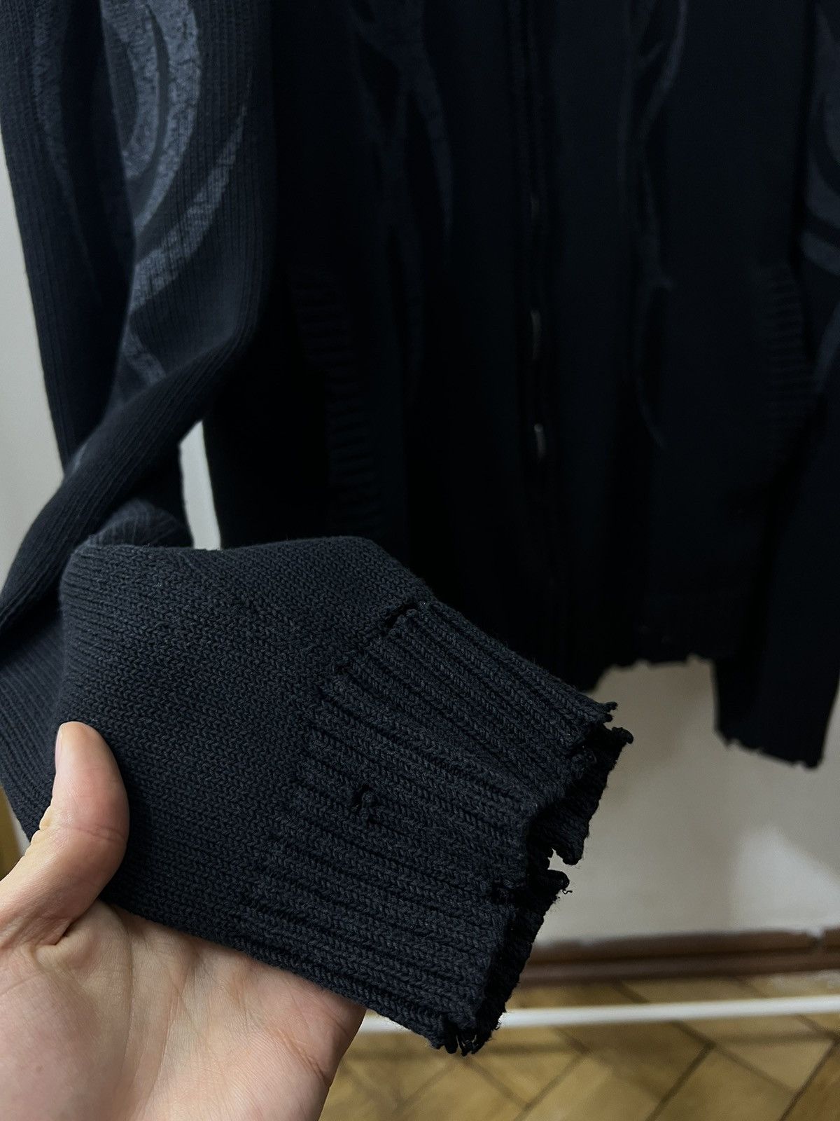 Balenciaga Y2K Zip-Up Cardigan Size US L / EU 52-54 / 3 - 8 Thumbnail