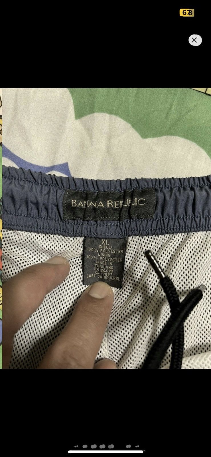 Banana Republic ***FINAL DROP***RARE 00s TECHNICAL NYLON WIDE CARGO PANT XL Size US 38 / EU 54 - 9 Thumbnail
