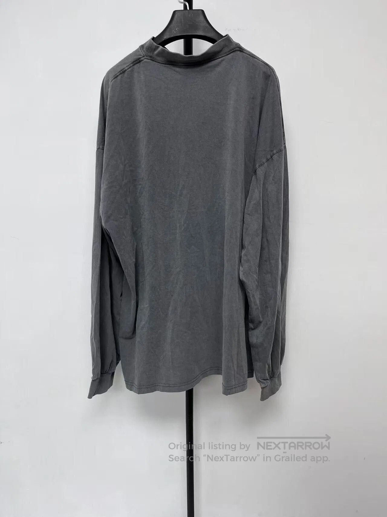 Balenciaga Balenciaga Men's Letter Print Crew Neck T-Shirt. Size US XL / EU 56 / 4 - 2 Thumbnail