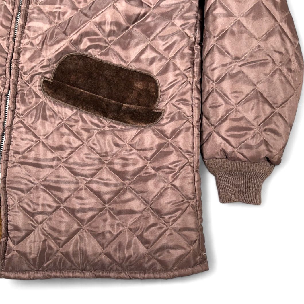 Vintage VINTAGE Hunting Coat Jacket Adult XL Brown HC Jones Talon 60s Quilted Full Zip Lined Faux Fur Insulated Workwear Mens Size US XL / EU 56 / 4 - 7 Thumbnail