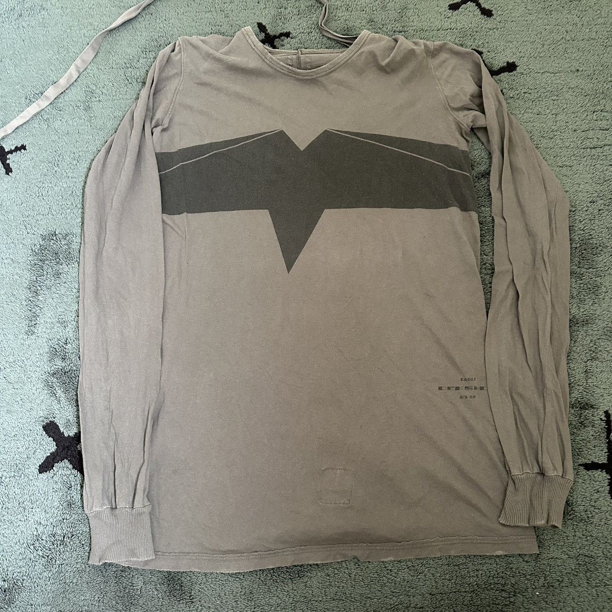 Rick Owens Archive Rick Owens Spring 2008 Eagle Long Sleeve Shirt Size US XS / EU 42 / 0 - 1 Thumbnail