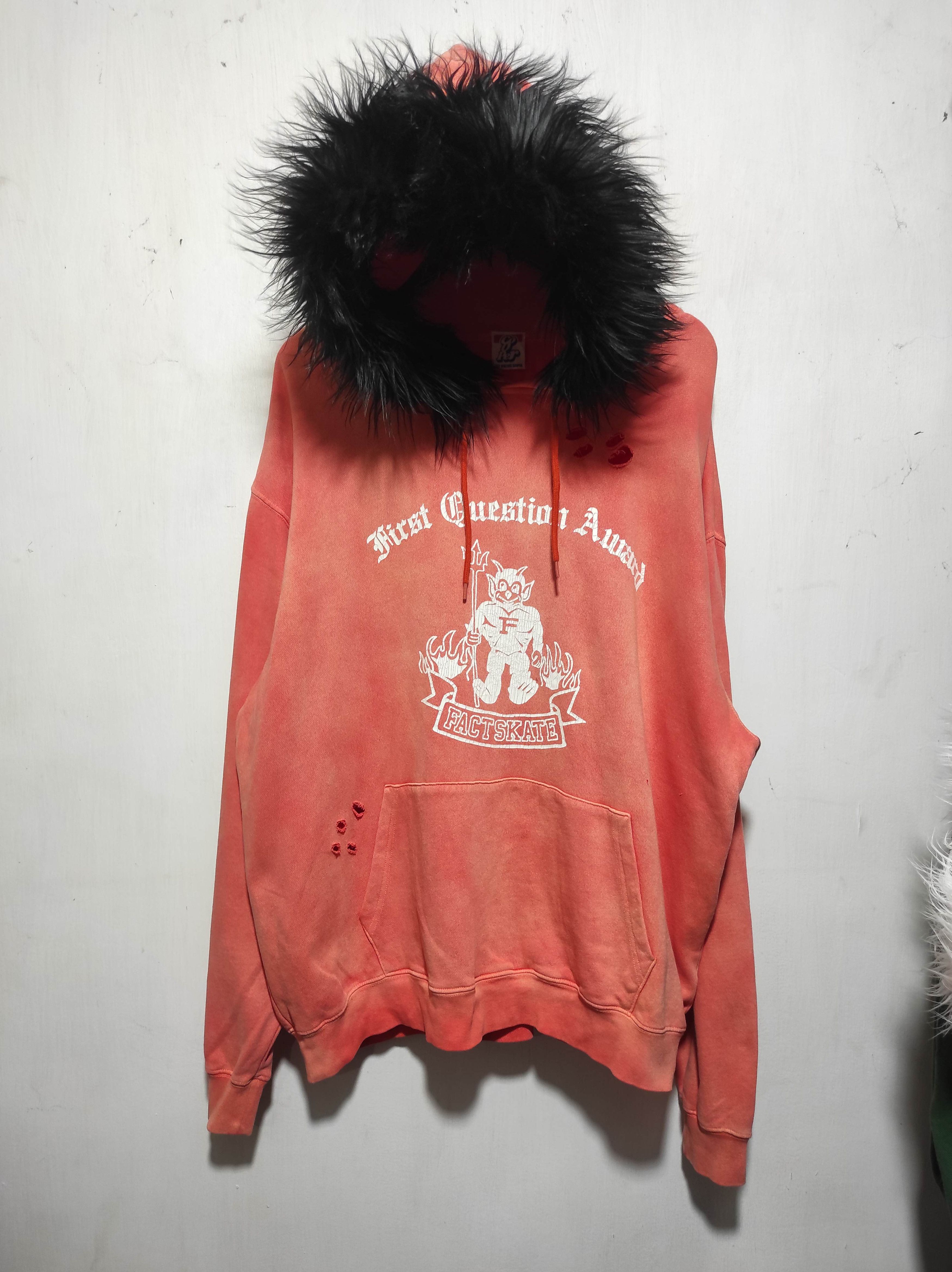 If Six Was Nine Cooper Factskate Fur hoodie IfSixWasNine LGB style Size US XL / EU 56 / 4 - 2 Thumbnail
