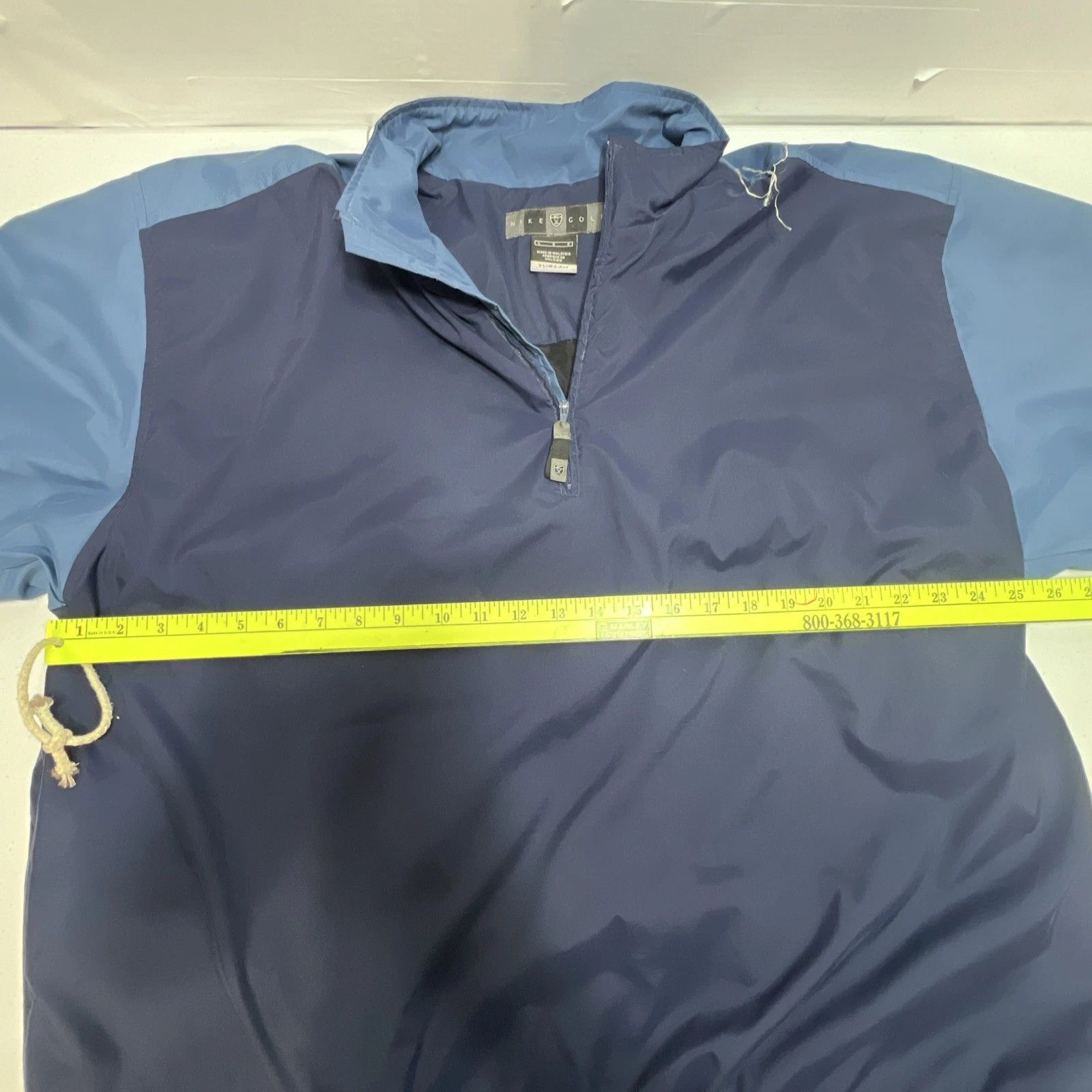 Nike Nike Golf VTG Y2K Storm-Fit 1/4 Zip Pullover Blue Mens L Size US L / EU 52-54 / 3 - 4 Thumbnail