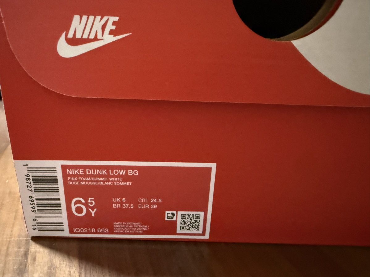 Nike Nike Dunk Low GS Pink Valentine’s Day Sz 6.5 /Women's Size 8 Size US 8 / IT 38 - 8 Thumbnail