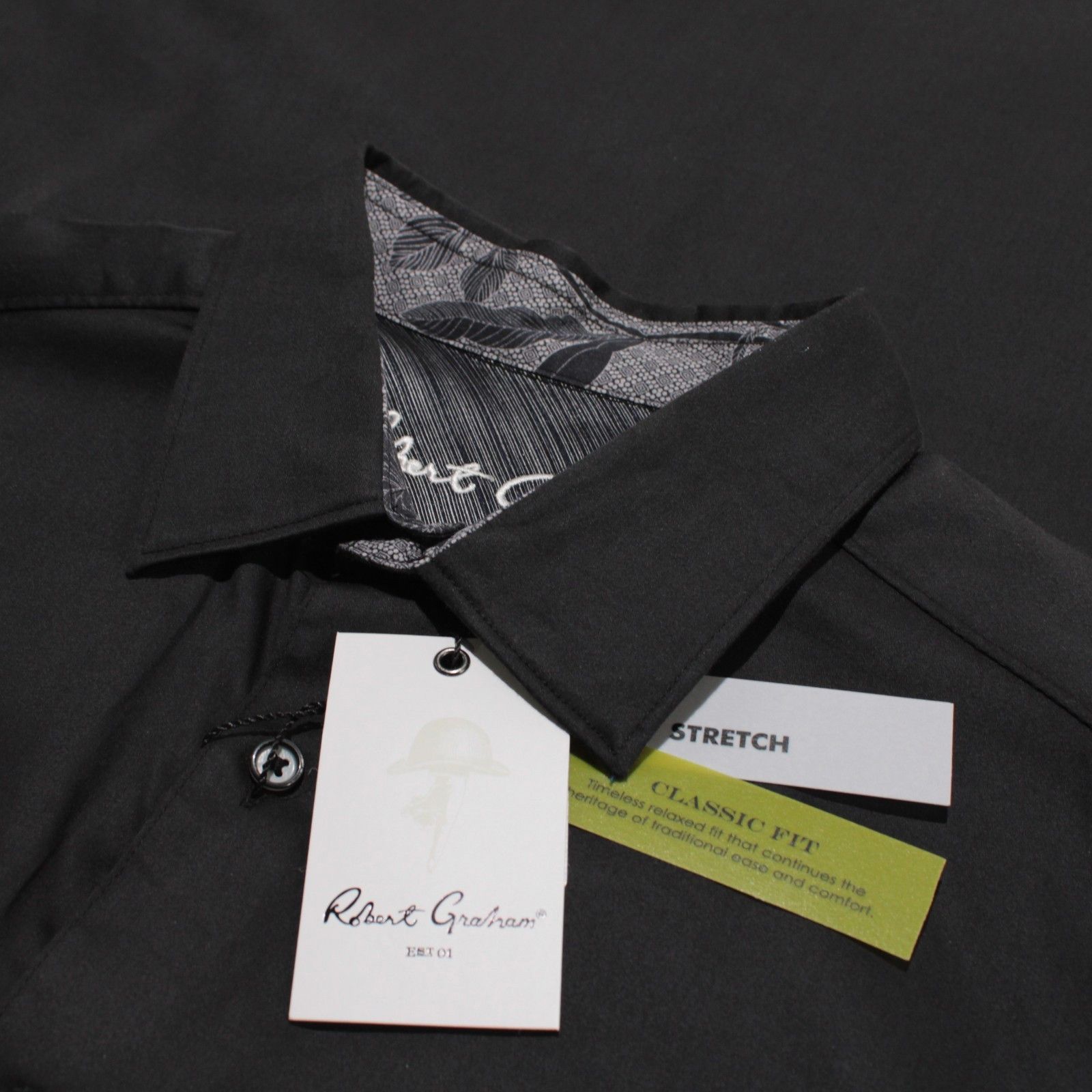 Robert Graham Robert Graham New with tags Shirt Size M US In Black Size US M / EU 48-50 / 2 - 1 Thumbnail