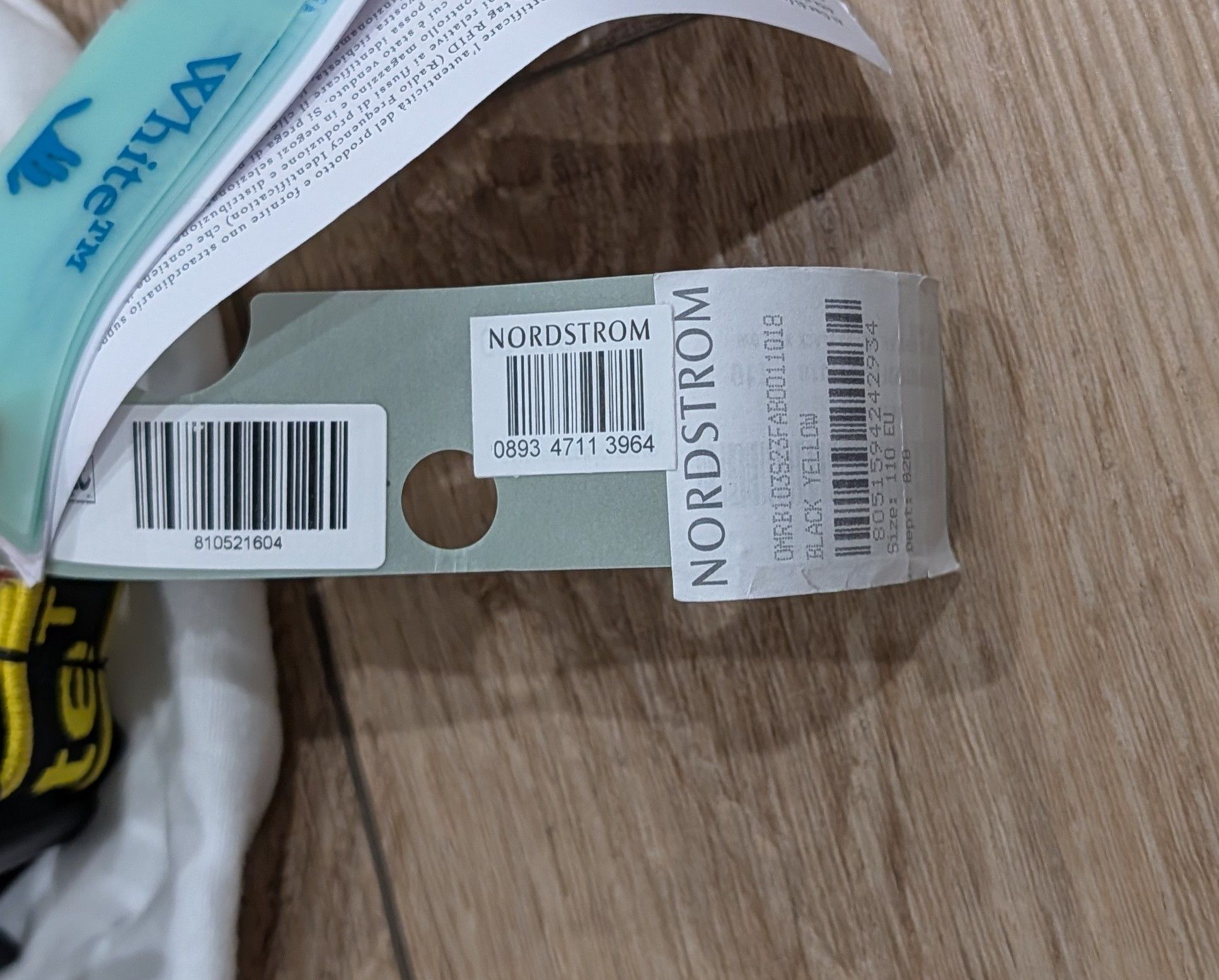 Off-White Off-White Industrial Jacquard Logo Belt Black/Gold 110 US 44 Size 44 - 8 Thumbnail
