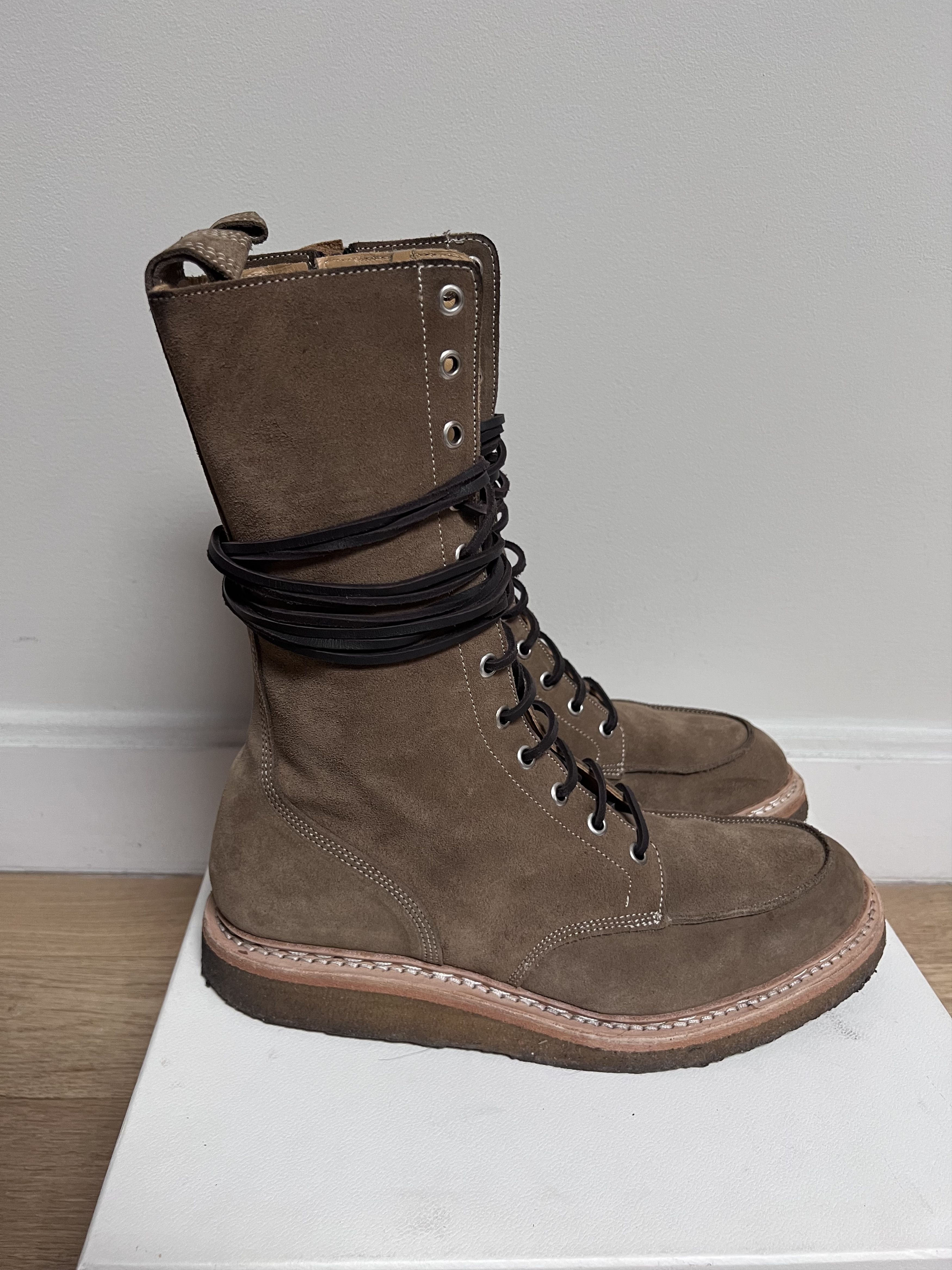 Balmain Balmain Christophe Decarnin Combat Boots Size US 9 / EU 42 - 3 Thumbnail