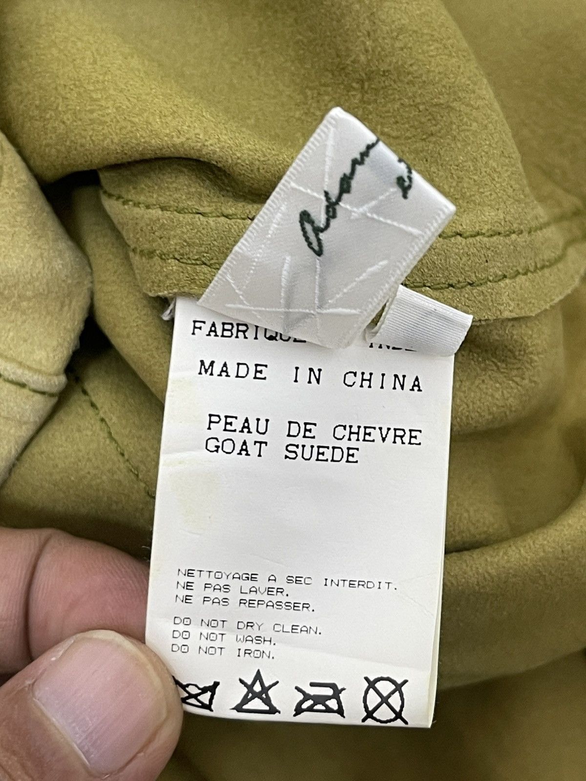 Comme des Garcons Leather Suede Adam et Rope Japan Goatskin Shirt 7🟩1 Size US S / EU 44-46 / 1 - 15 Thumbnail