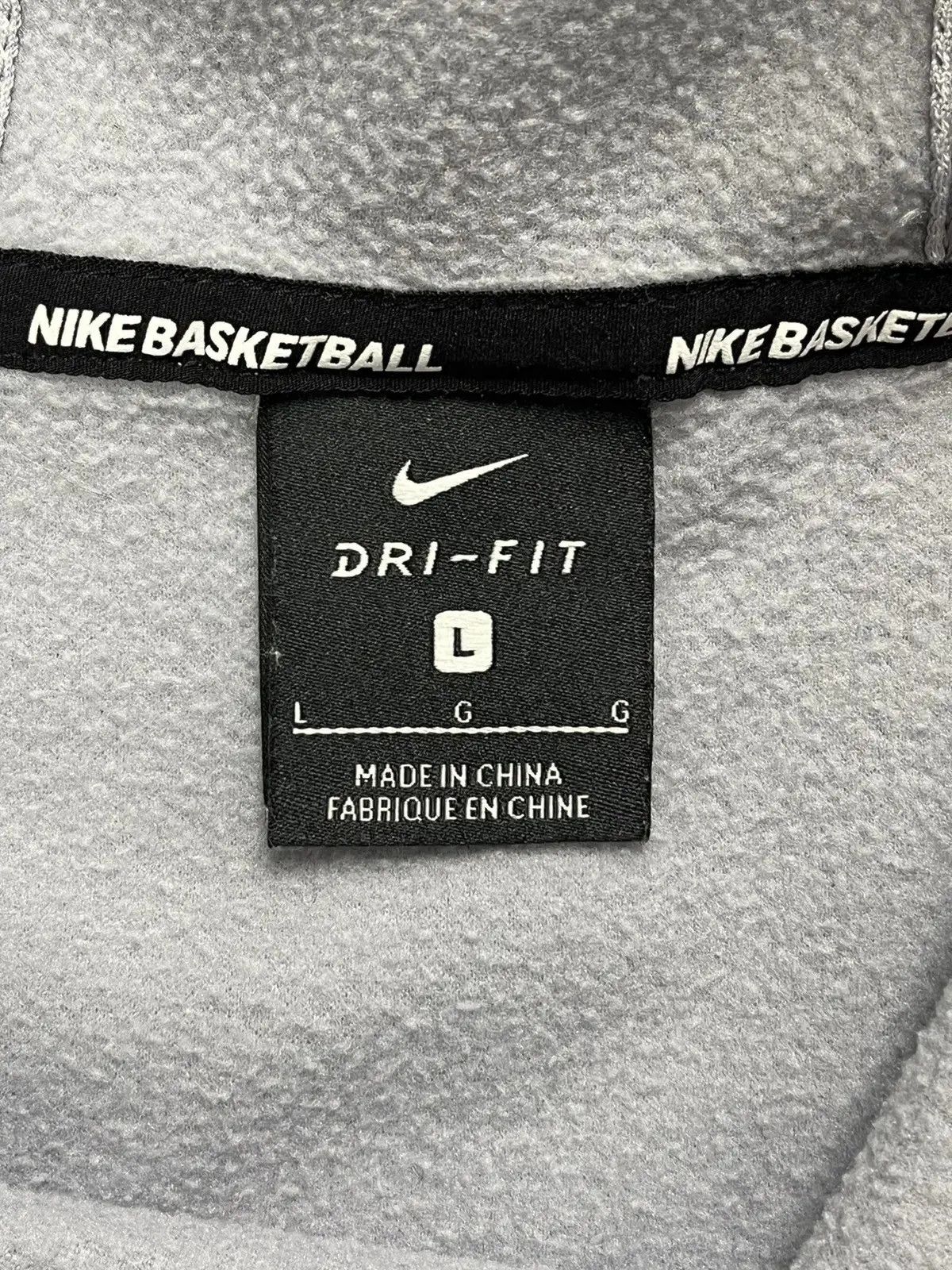 Nike Vintage Nike Basketball WITNESS Hoodie Gray Pullover Size L Size US L / EU 52-54 / 3 - 4 Thumbnail