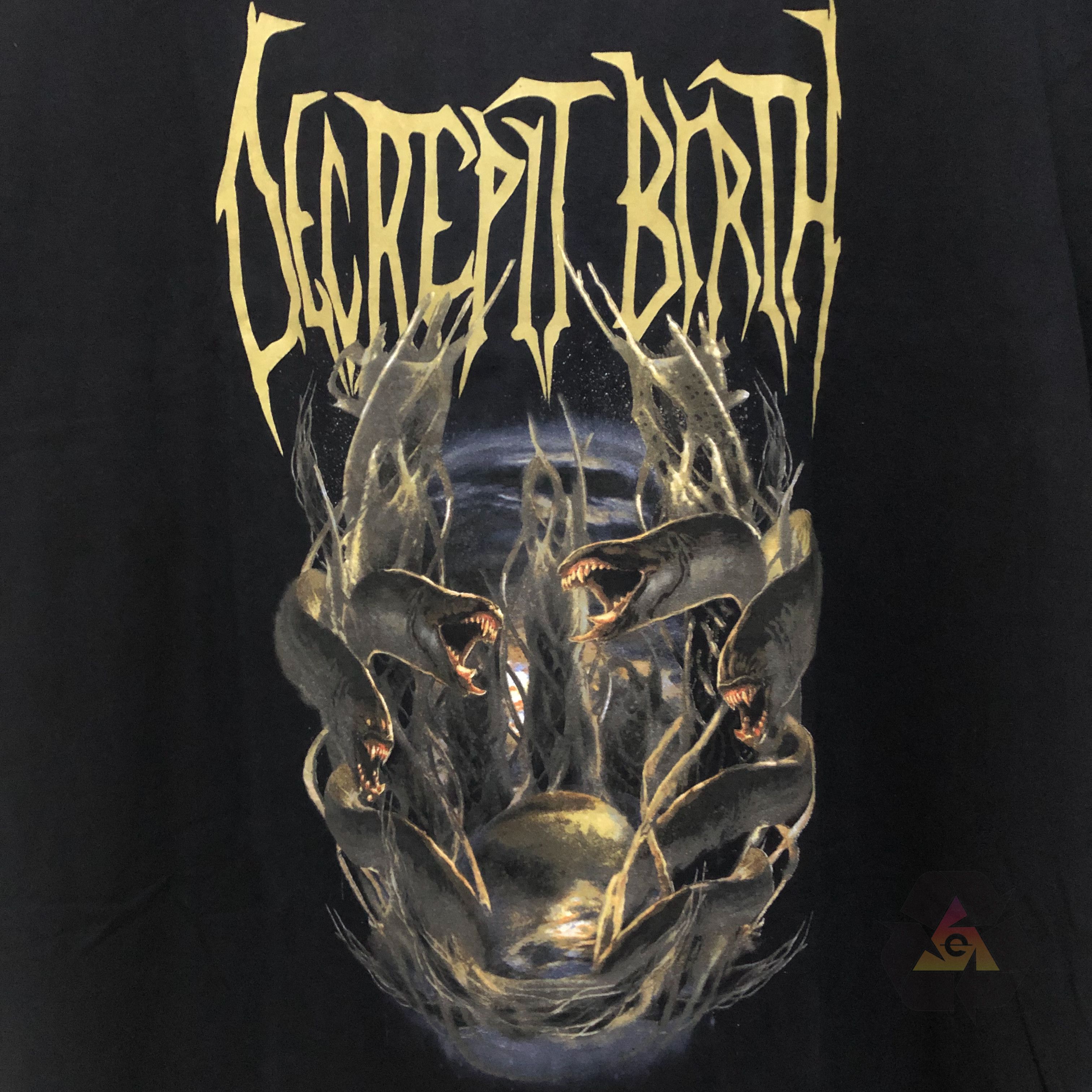Band Tees Vintage Decrepit Birth Band Delusive Duration T-Shirt Size US XL / EU 56 / 4 - 5 Thumbnail