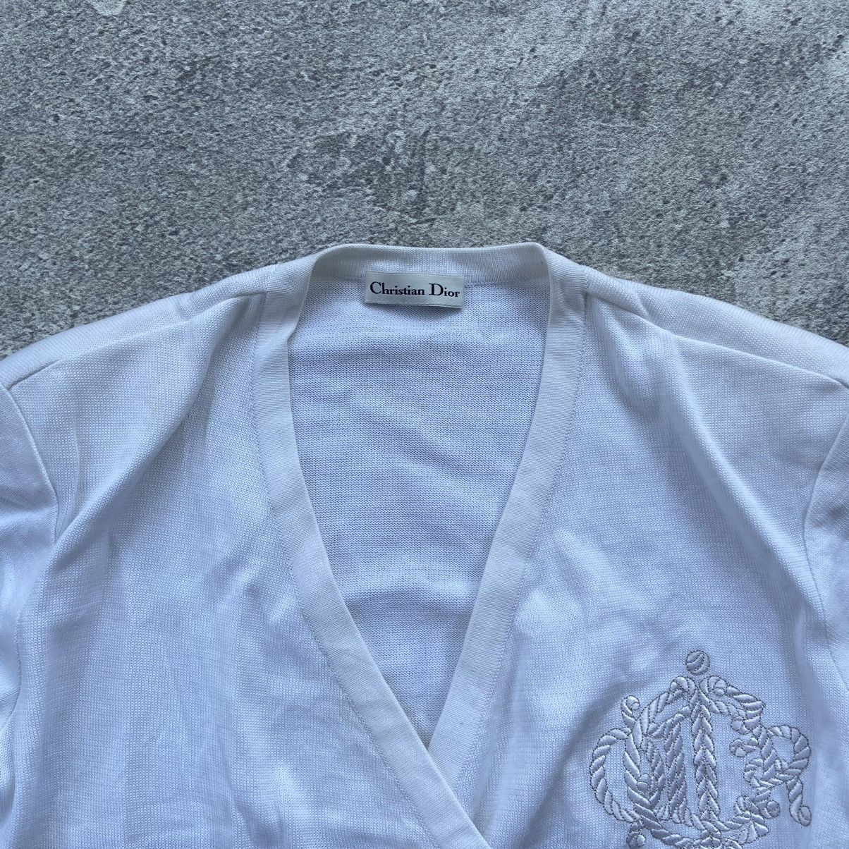 Dior Christian Dior - Assymetrical Knit Size S / US 4 / IT 40 - 2 Thumbnail